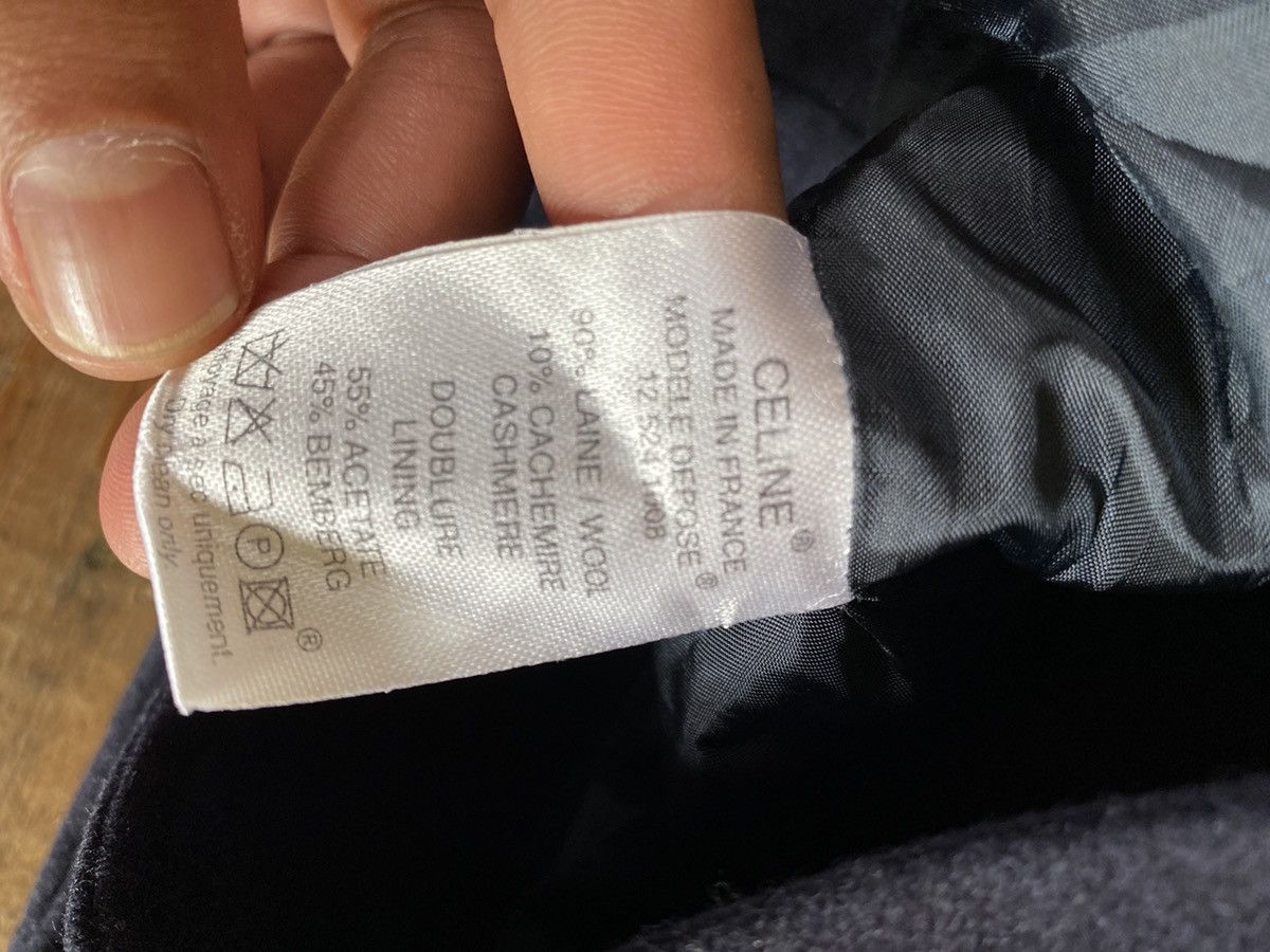 Celine Celine Modele Depose Cashmere & Wool Jacket Size M / US 6-8 / IT 42-44 - 15 Thumbnail