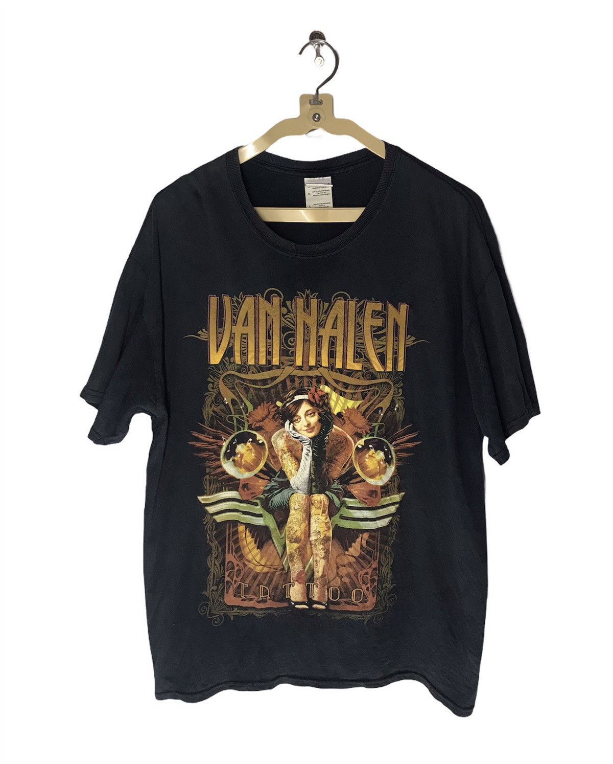 Van Halen タトゥーアート Tシャツ 2012ツアー VAN HALEN 2012 TOUR