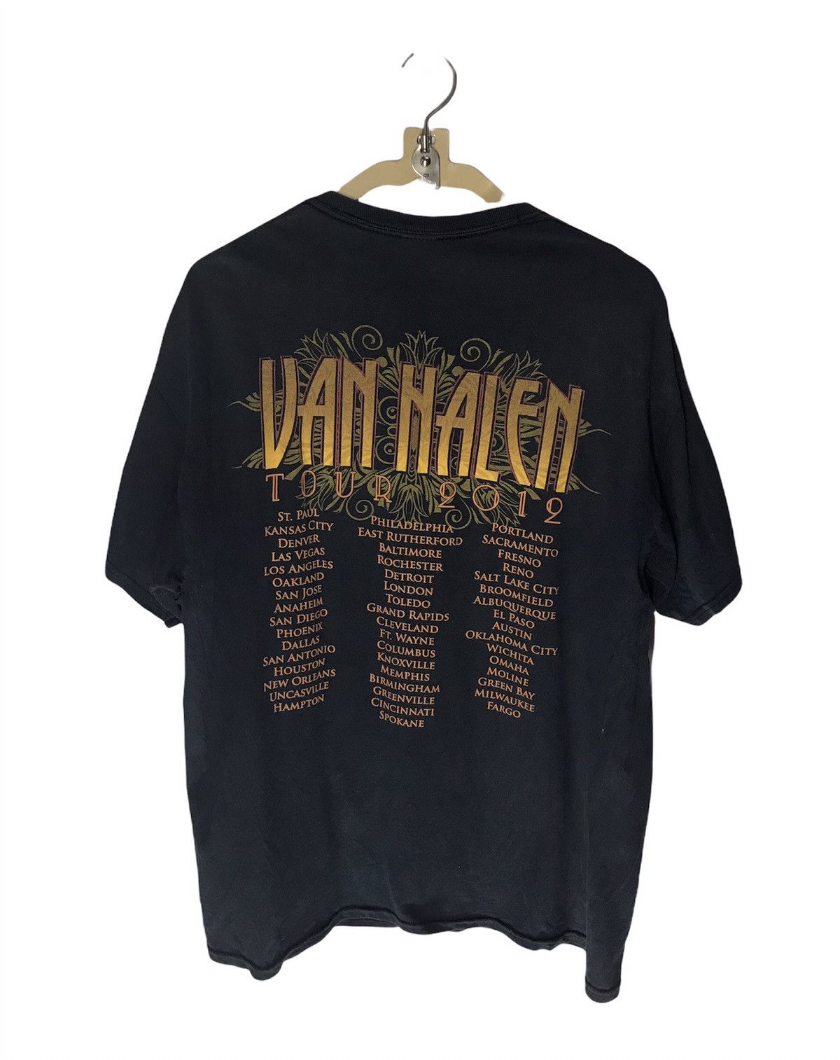 Band Tees × Gildan Van halen tour 2012 tshirt Size US L / EU 52-54 / 3 - 2 Thumbnail