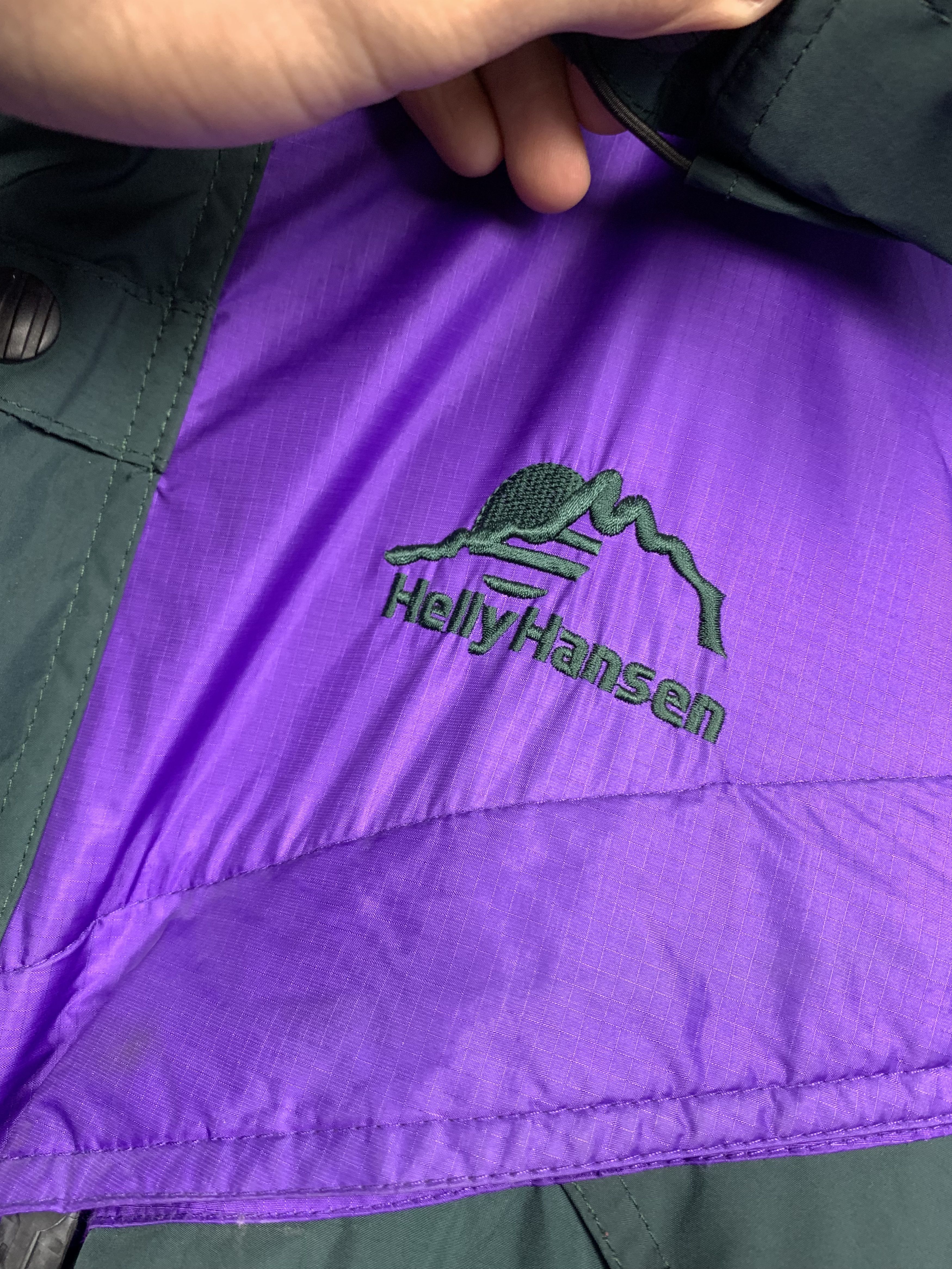 Helly Hansen × Vintage Helly Hansen Vintage Mens Windbreaker Jacket Y2K Size US XL / EU 56 / 4 - 3 Thumbnail