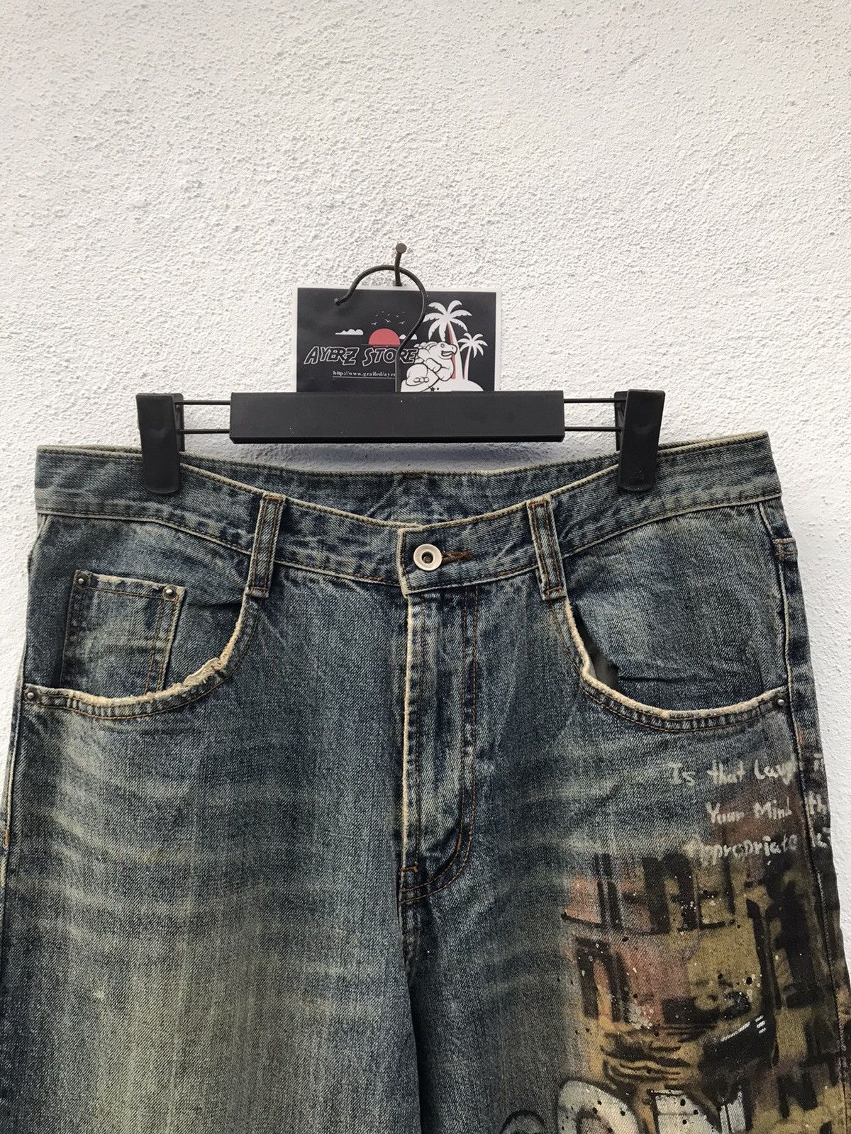 In The Attic Semantic Design Rare Jeans Size US 32 / EU 48 - 5 Thumbnail
