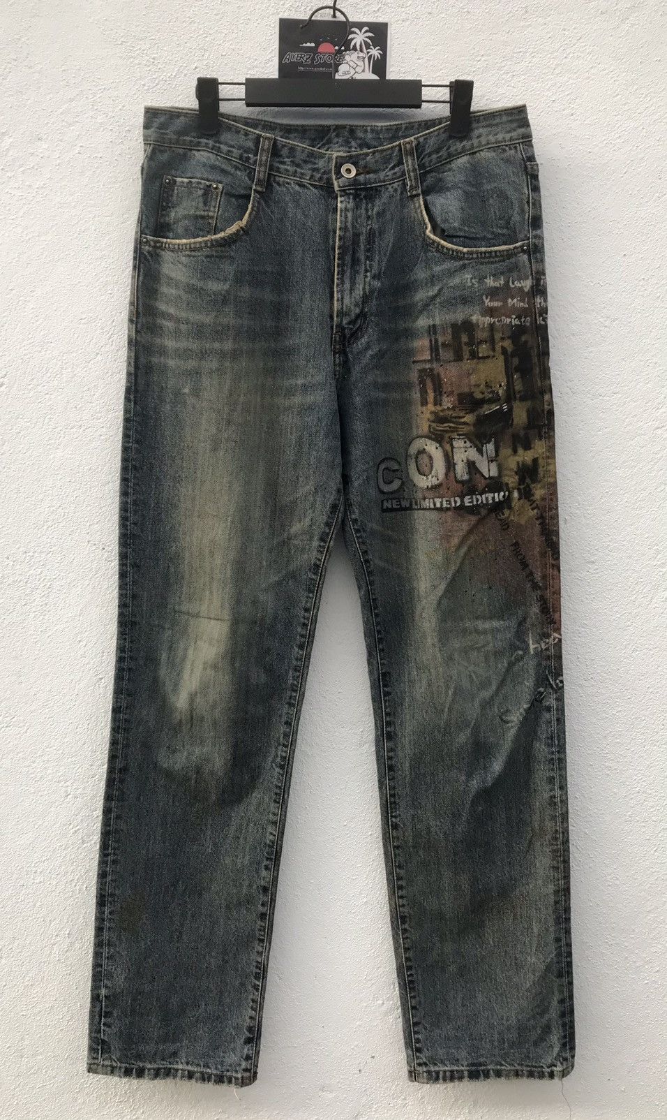 In The Attic Semantic Design Rare Jeans Size US 32 / EU 48 - 2 Thumbnail