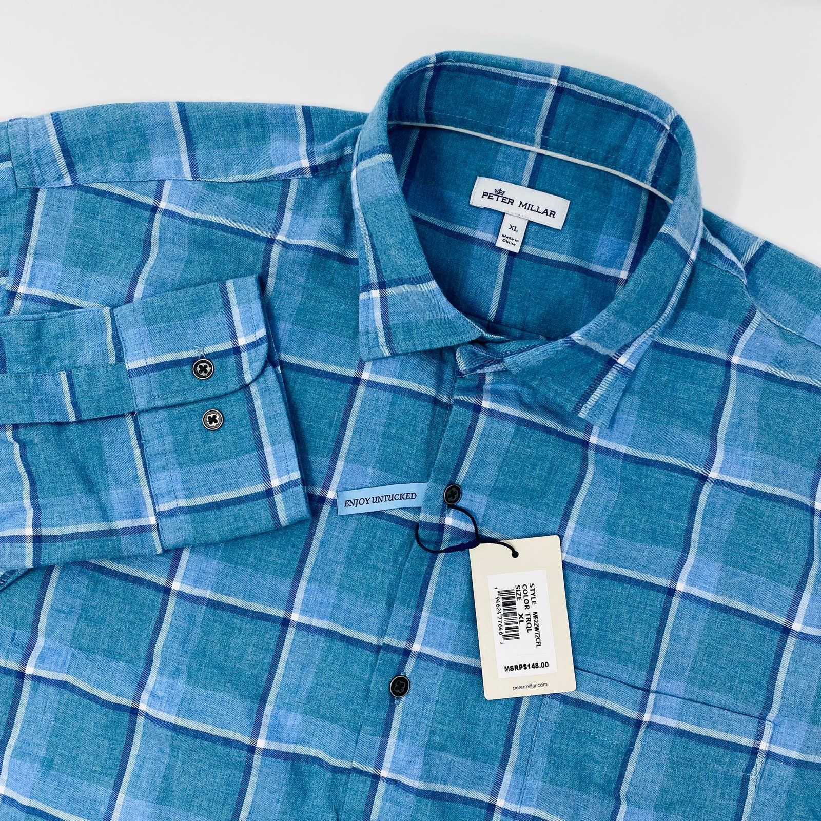 Peter Millar Peter Millar Mountainside Size XL Enjoy Untucked Color ...