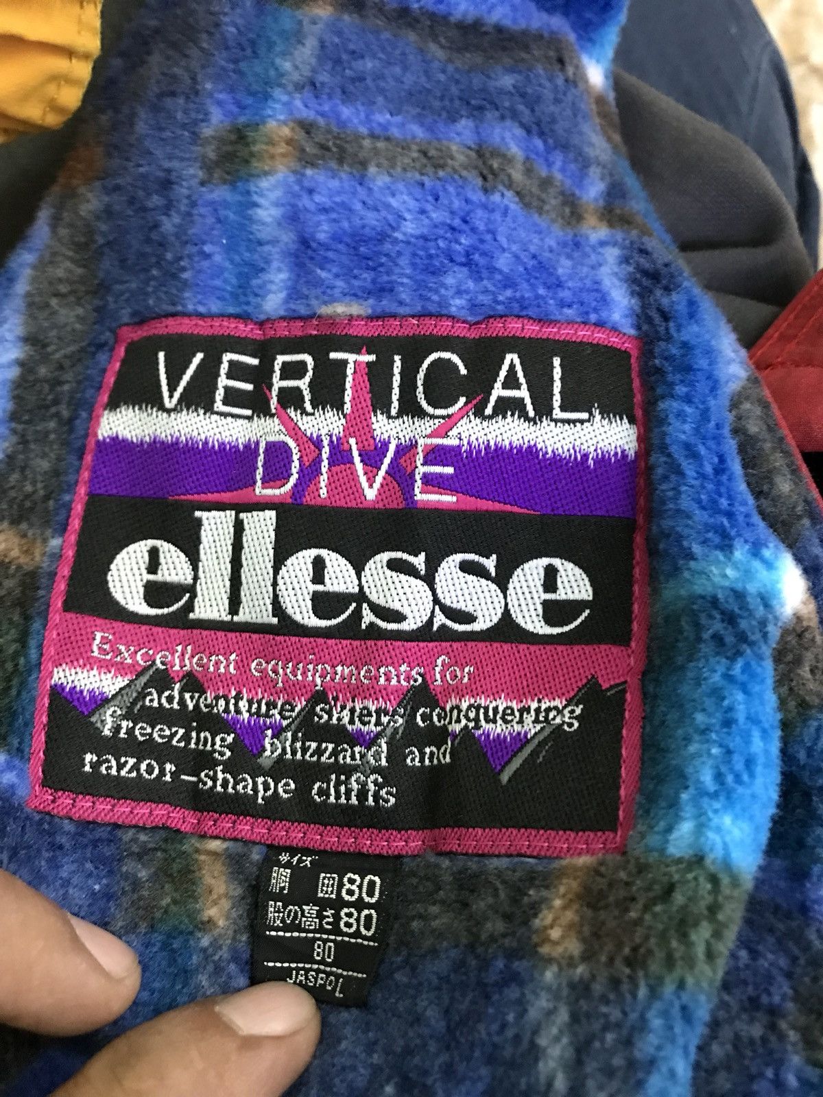 Ellesse Vintage Ellesse Multi Adventure Gear Overall Ski Pant Size US 30 / EU 46 - 9 Thumbnail