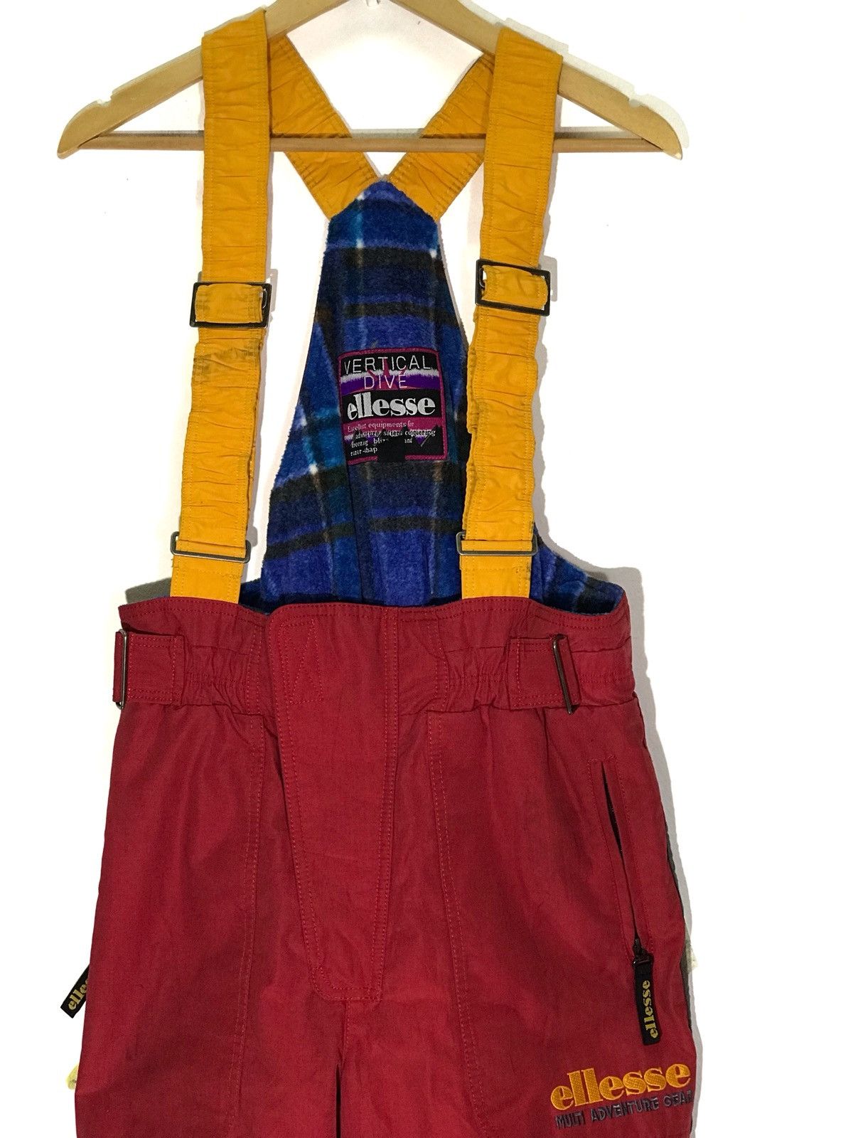 Ellesse Vintage Ellesse Multi Adventure Gear Overall Ski Pant Size US 30 / EU 46 - 2 Thumbnail