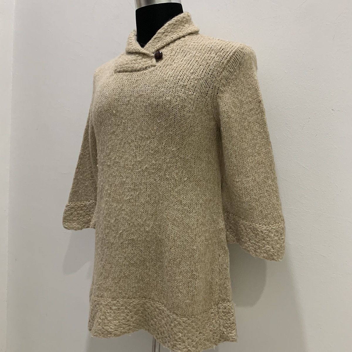 RARE Weatherwear Twist Cable Quater Sleeve Knitwear Sweater