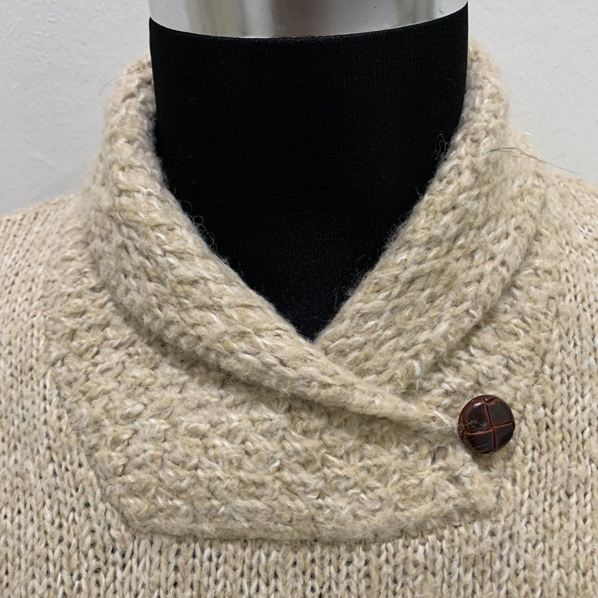 RARE Weatherwear Twist Cable Quater Sleeve Knitwear Sweater