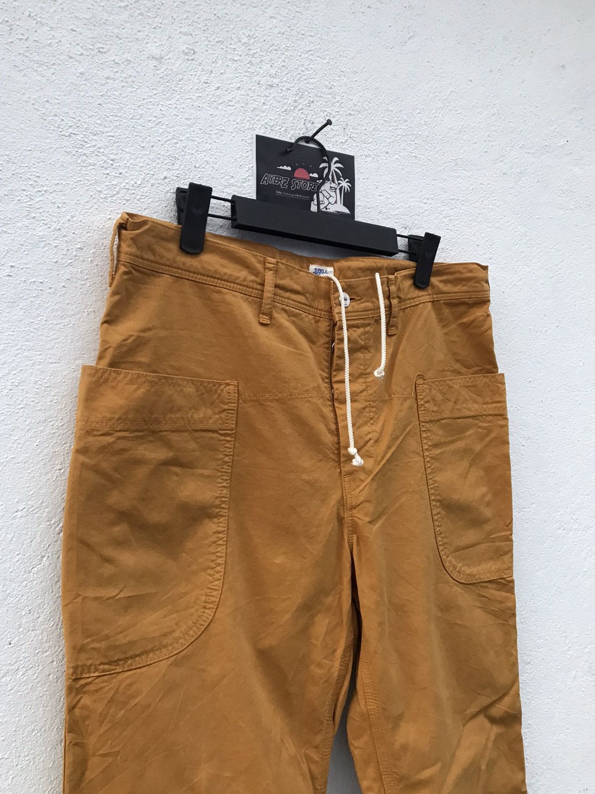 Japanese Brand × Spellbound Made In Japan Spellbound Drawstring Side Pocket Pant Size US 34 / EU 50 - 6 Thumbnail