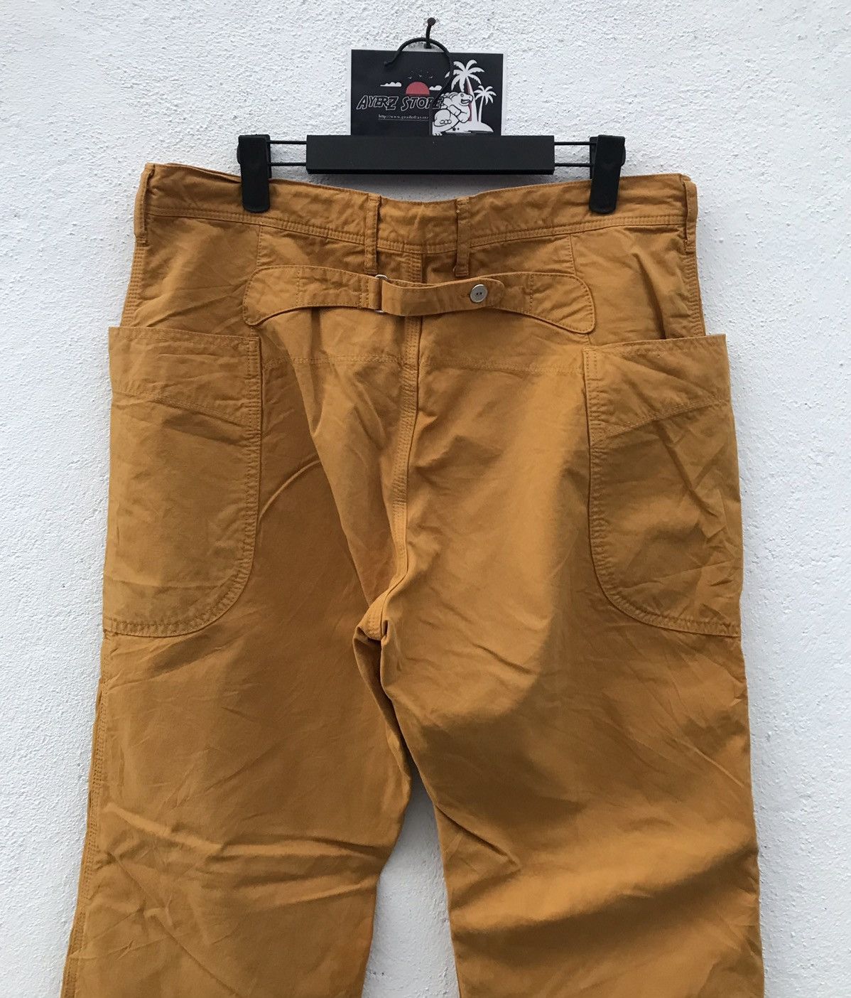 Japanese Brand × Spellbound Made In Japan Spellbound Drawstring Side Pocket Pant Size US 34 / EU 50 - 1 Thumbnail