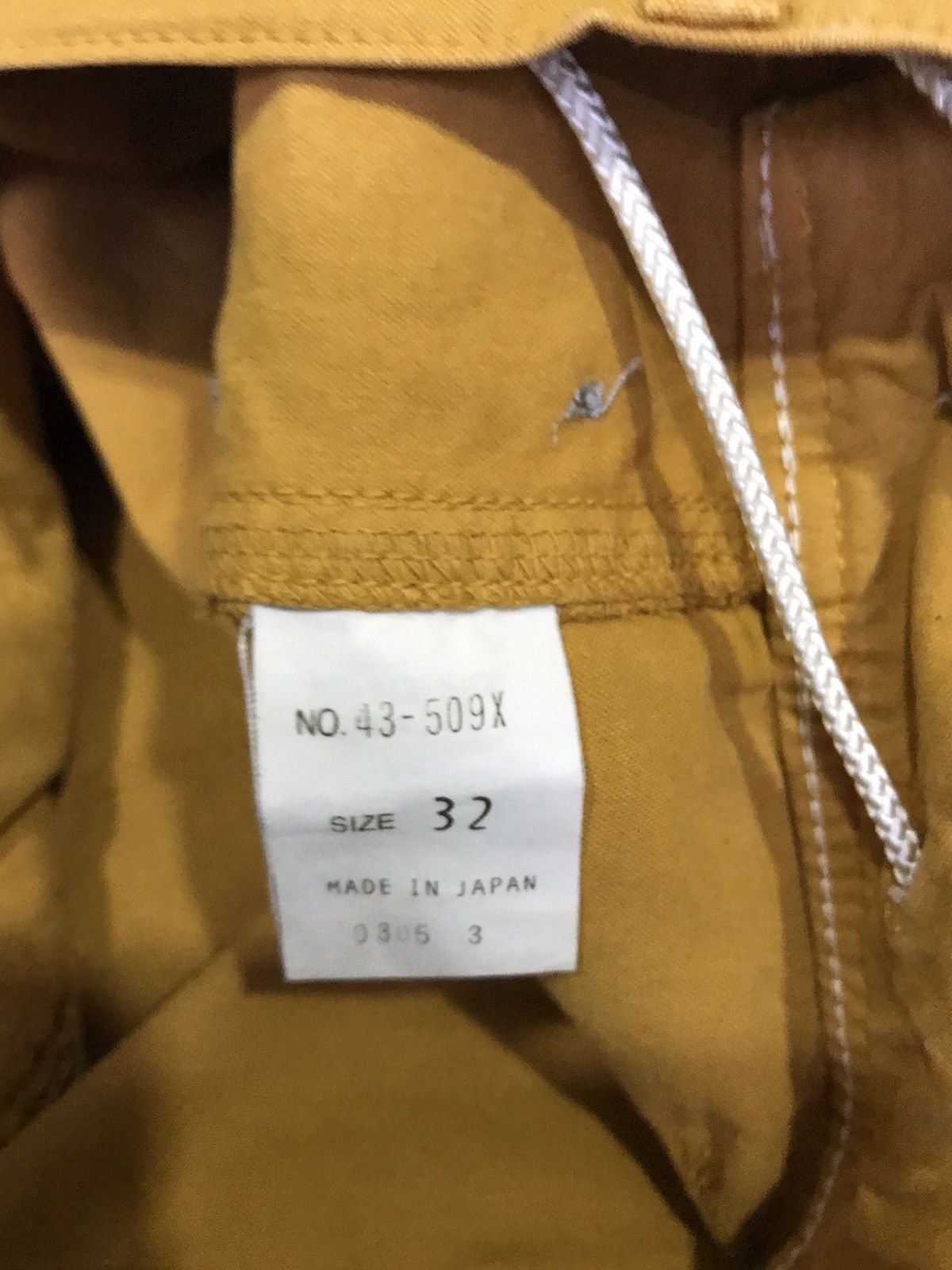 Japanese Brand × Spellbound Made In Japan Spellbound Drawstring Side Pocket Pant Size US 34 / EU 50 - 13 Thumbnail