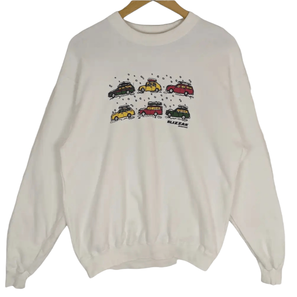 Japanese Brand BRIDGESTONE Blizzak Car Racing Jumper Sweatshirt Size US L / EU 52-54 / 3 - 2 Thumbnail