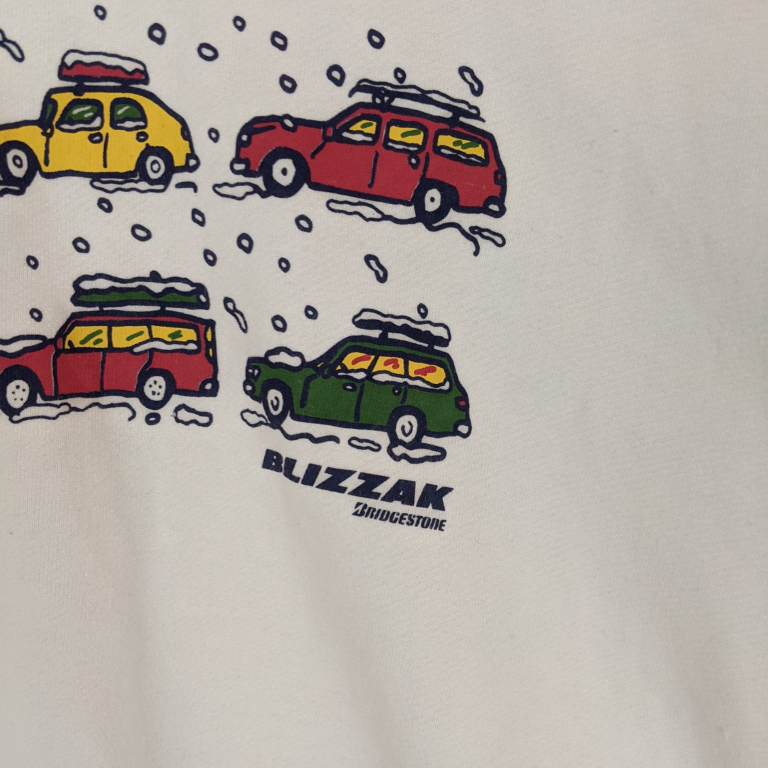 Japanese Brand BRIDGESTONE Blizzak Car Racing Jumper Sweatshirt Size US L / EU 52-54 / 3 - 9 Thumbnail