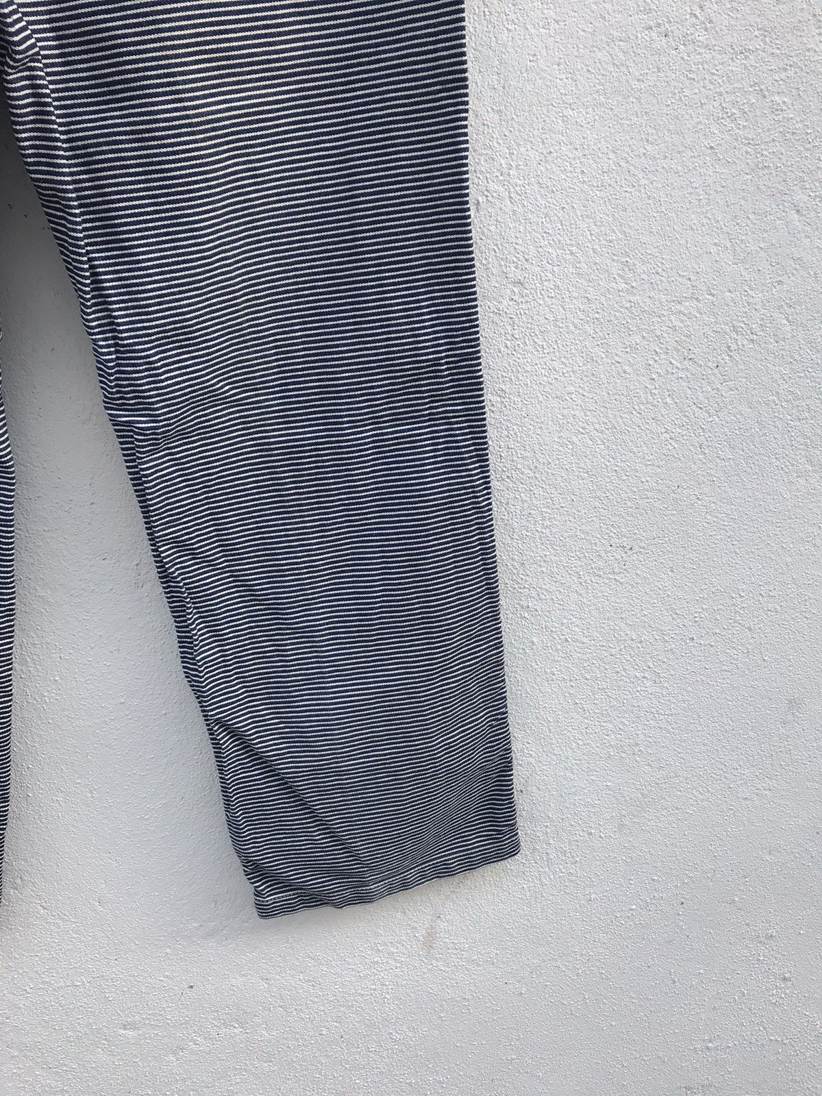 Japanese Brand GU Drawstring Hickory Stripe Pant Size US 34 / EU 50 - 8 Thumbnail