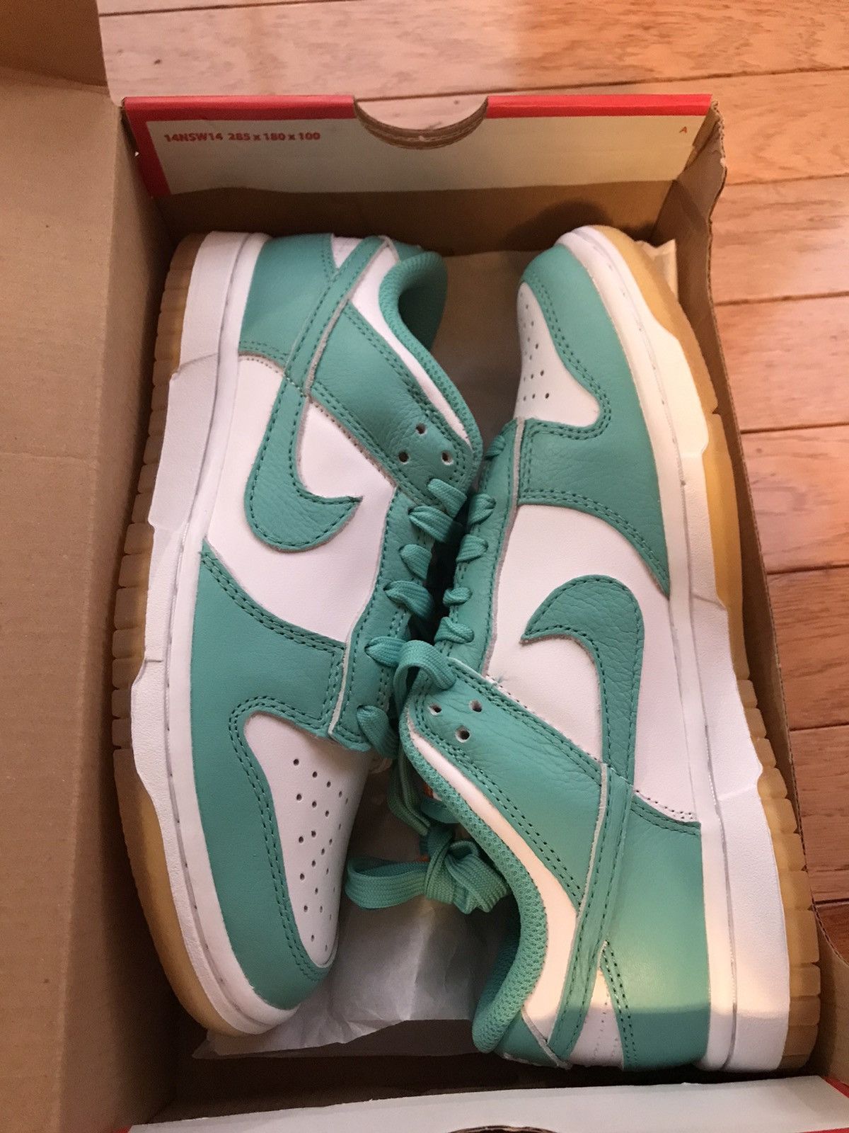Nike Woman’s Nike dunk low teal zeal size 11 Size US 11 / IT 41 - 2 Thumbnail