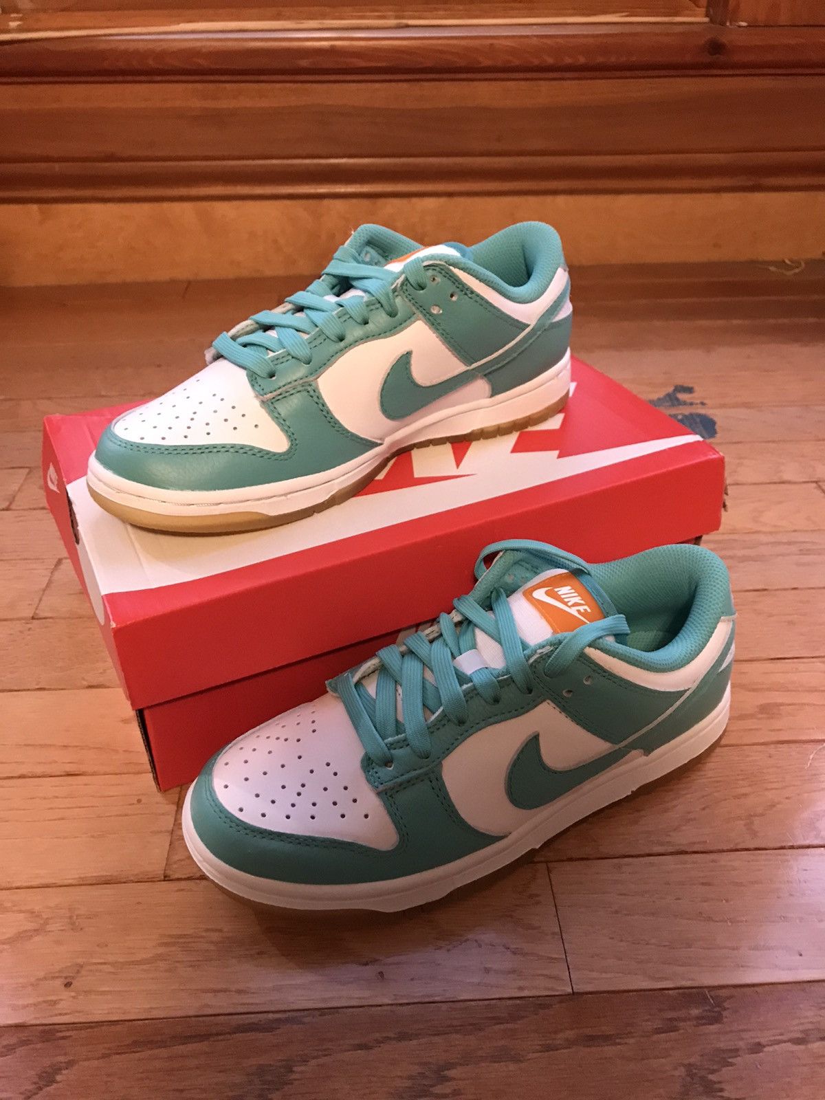 Nike Woman’s Nike dunk low teal zeal size 11 Size US 11 / IT 41 - 1 Thumbnail