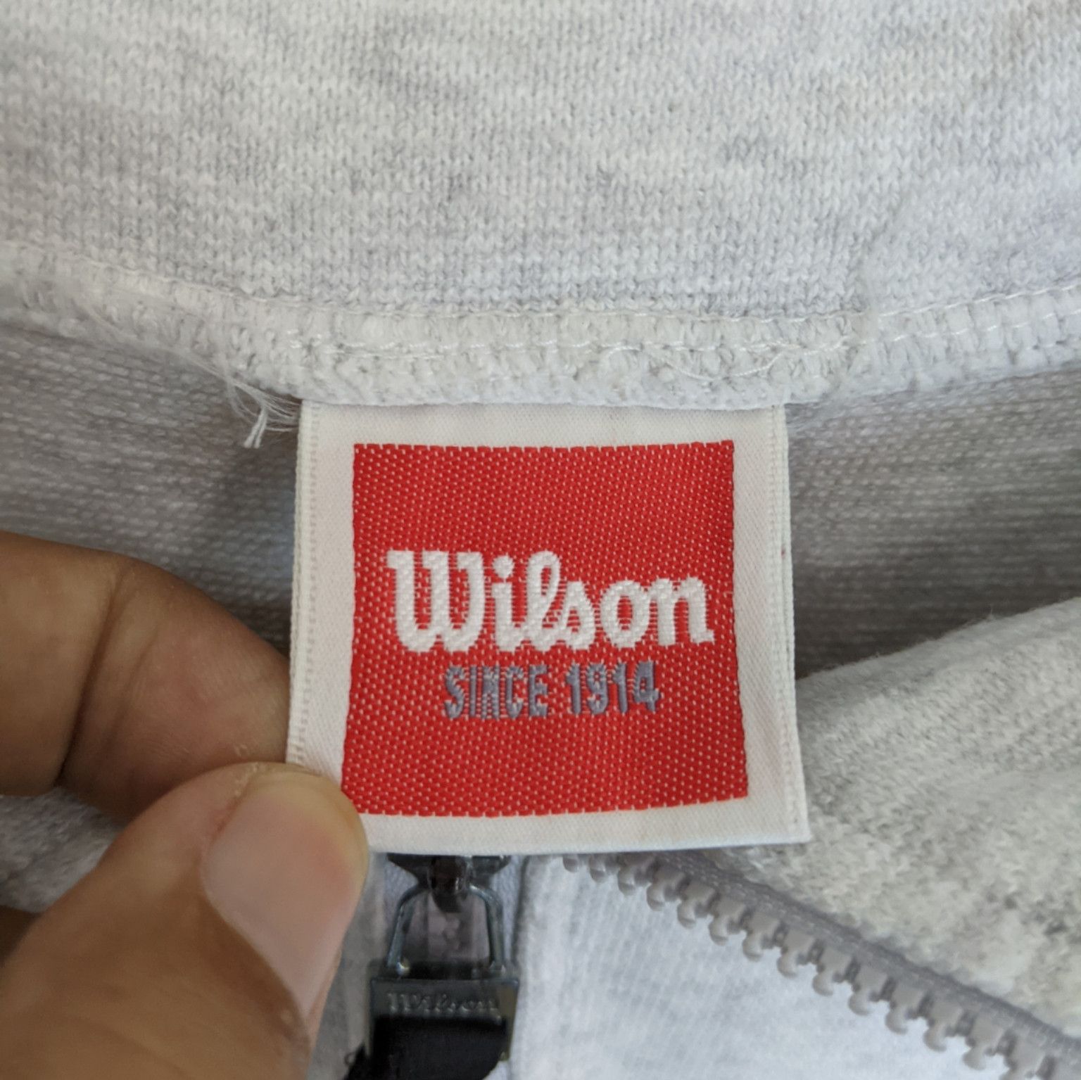 Wilson WILSON Big Spell Out Rap Hip Hop Jumper Sweatshirt Size US L / EU 52-54 / 3 - 10 Thumbnail