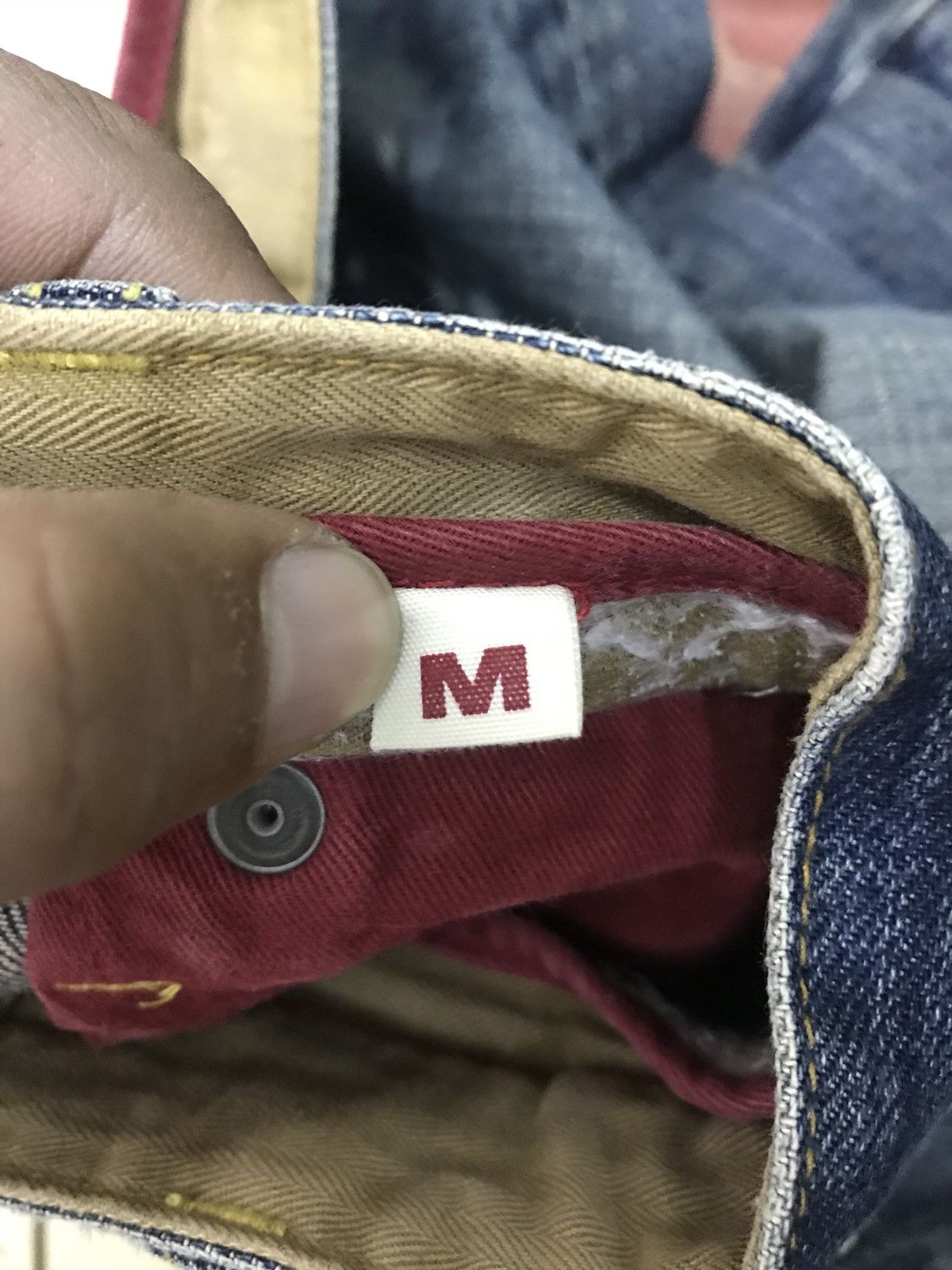 Japanese Brand Flash Report Distressed Rip Splattered Paint Jeans Size US 30 / EU 46 - 14 Thumbnail