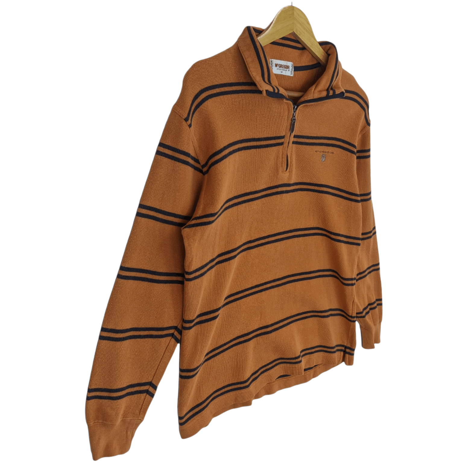 McGregor Vintage MCGREGOR Striped Jumper Sweatshirt Size US M / EU 48-50 / 2 - 3 Thumbnail