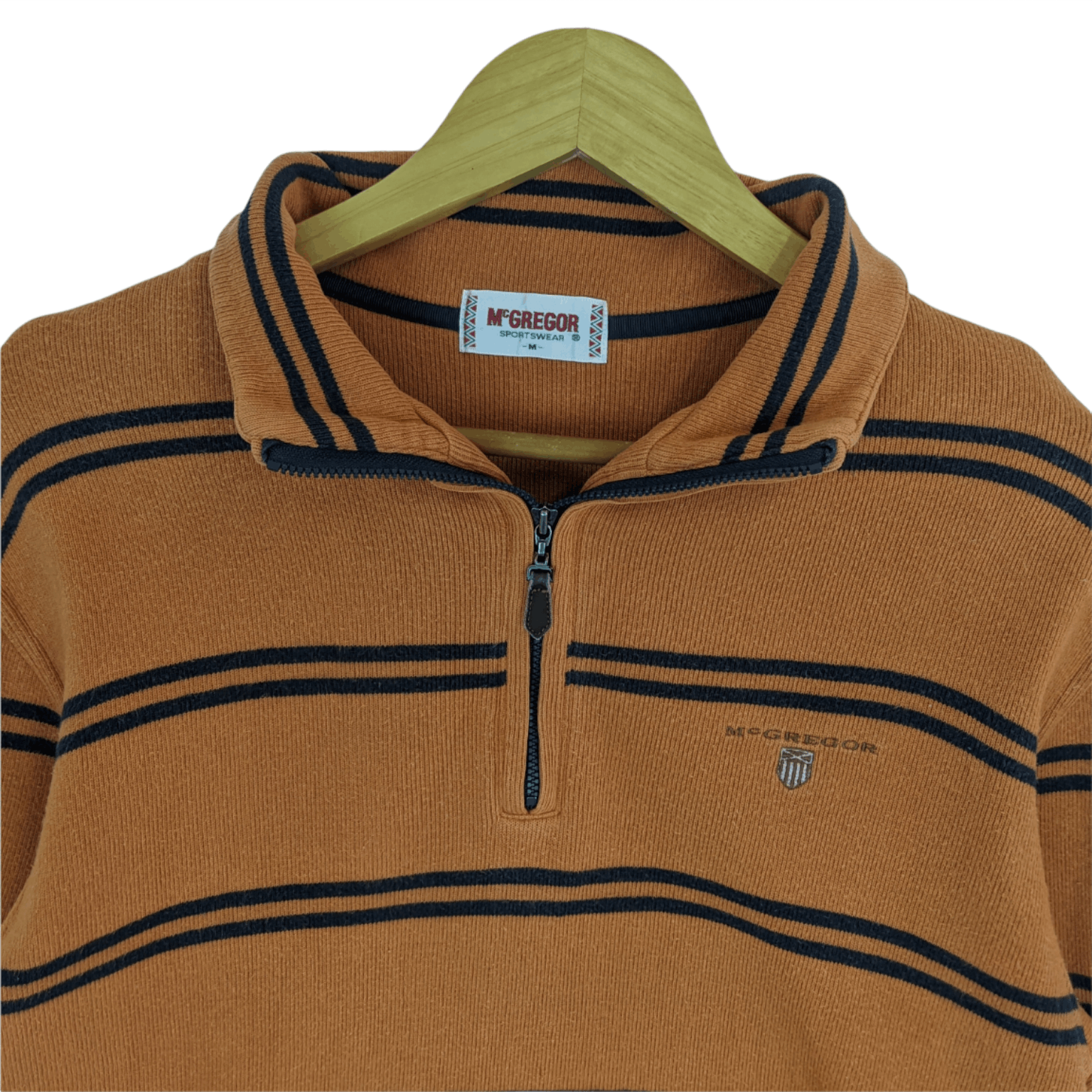 McGregor Vintage MCGREGOR Striped Jumper Sweatshirt Size US M / EU 48-50 / 2 - 4 Thumbnail