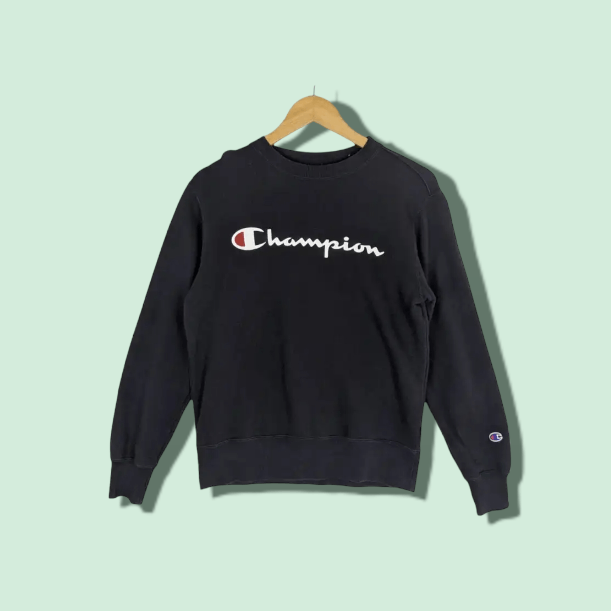 Champion CHAMPION Big Logo Spell Out Jumper Sweatshirt Size US S / EU 44-46 / 1 - 1 Thumbnail