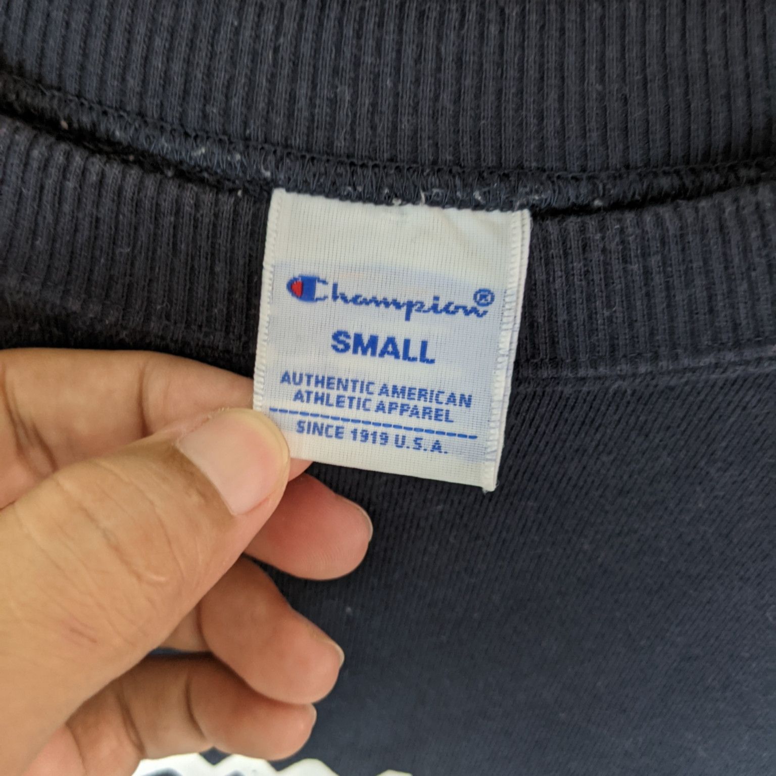 Champion CHAMPION Big Logo Spell Out Jumper Sweatshirt Size US S / EU 44-46 / 1 - 7 Thumbnail