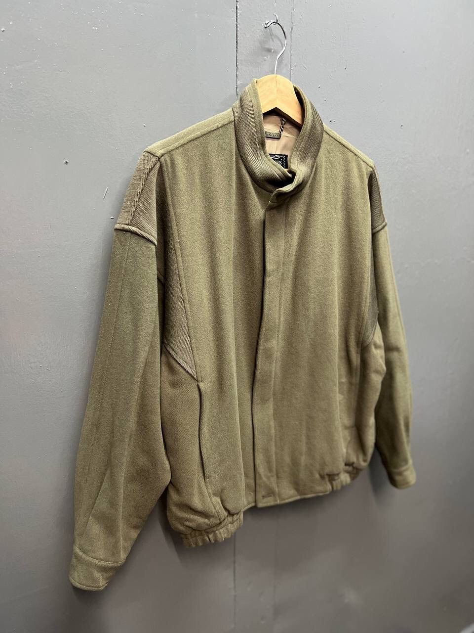 Burberry BURBERRYS ZIPPER JACKET WOOL Size US L / EU 52-54 / 3 - 2 Thumbnail