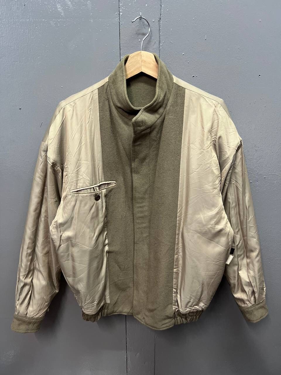 Burberry BURBERRYS ZIPPER JACKET WOOL Size US L / EU 52-54 / 3 - 11 Thumbnail
