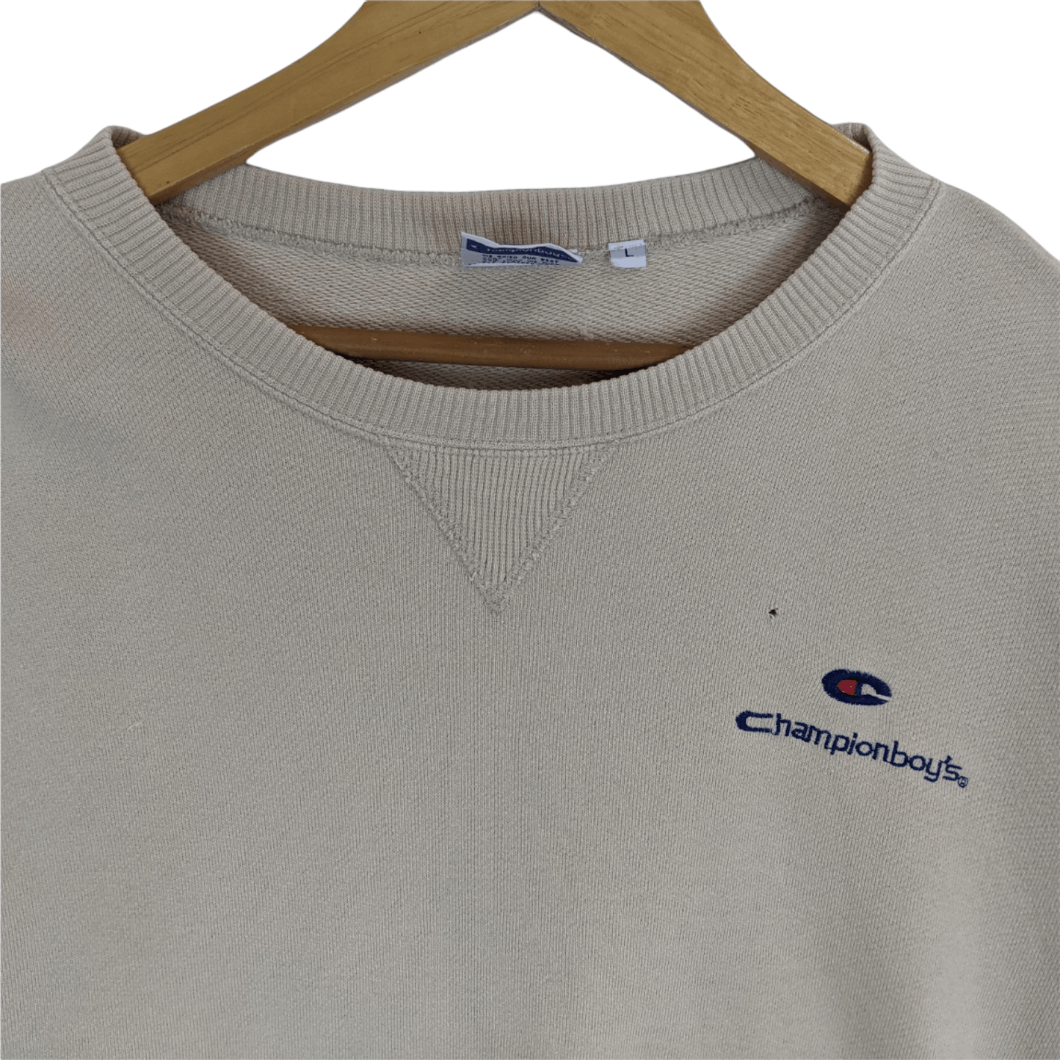 Champion Vintage CHAMPIONBOYS Jumper Sweatshirt Size US L / EU 52-54 / 3 - 3 Thumbnail