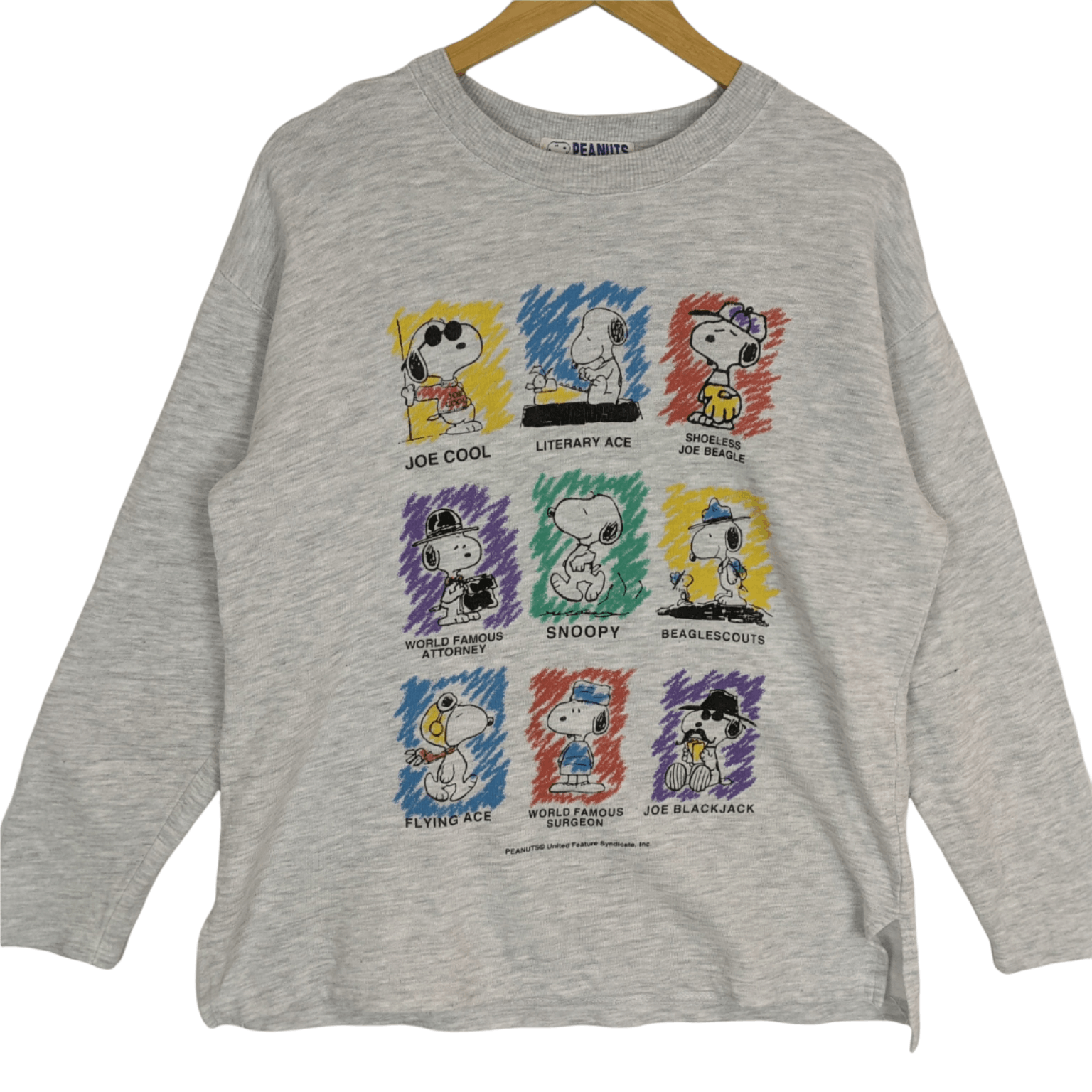 Peanuts Vintage PEANUTS Jumper Sweatshirt Size US M / EU 48-50 / 2 - 2 Thumbnail