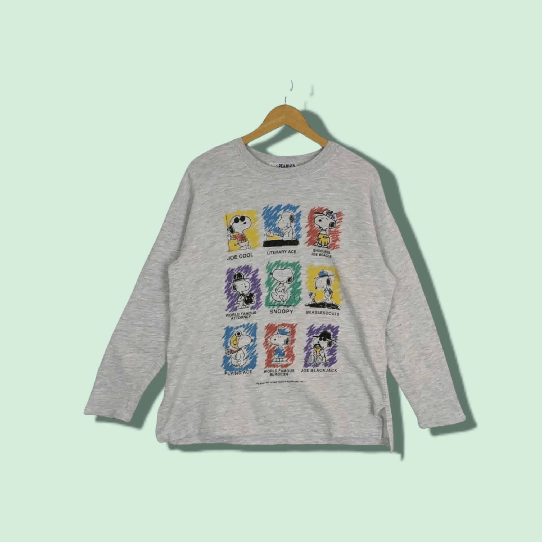 Peanuts Vintage PEANUTS Jumper Sweatshirt Size US M / EU 48-50 / 2 - 1 Thumbnail