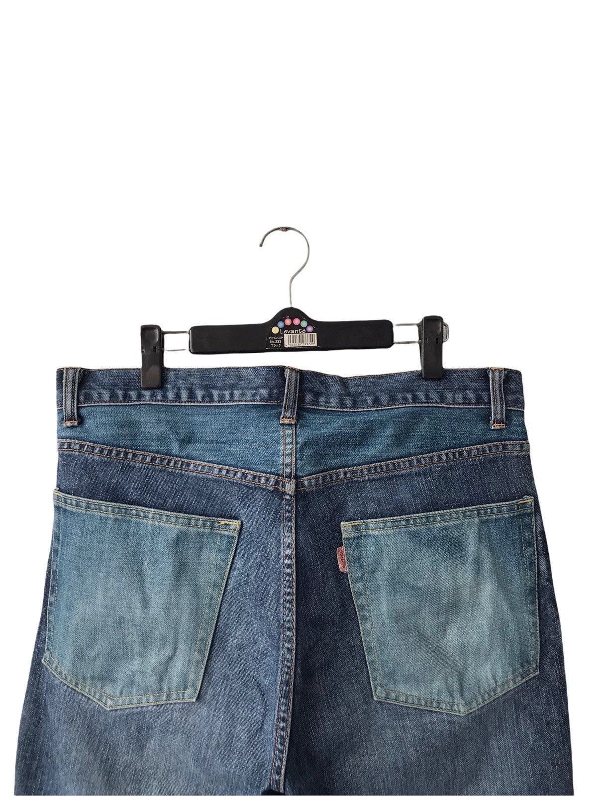 FDMTL SCANNER FUNDAMENTAL 03-04 Sided Two Tones Denim Jeans Size US 34 / EU 50 - 4 Thumbnail