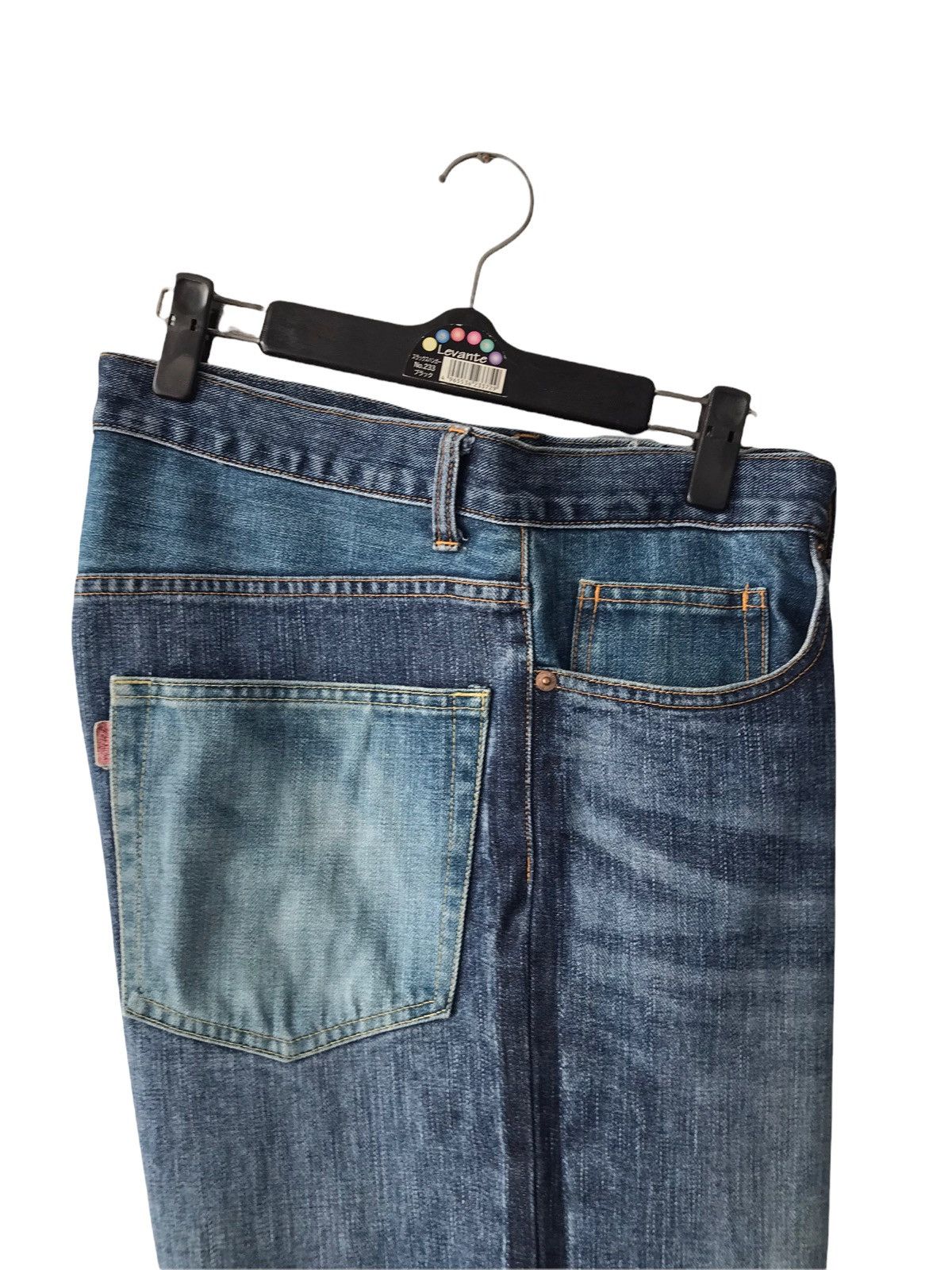 FDMTL SCANNER FUNDAMENTAL 03-04 Sided Two Tones Denim Jeans Size US 34 / EU 50 - 9 Thumbnail