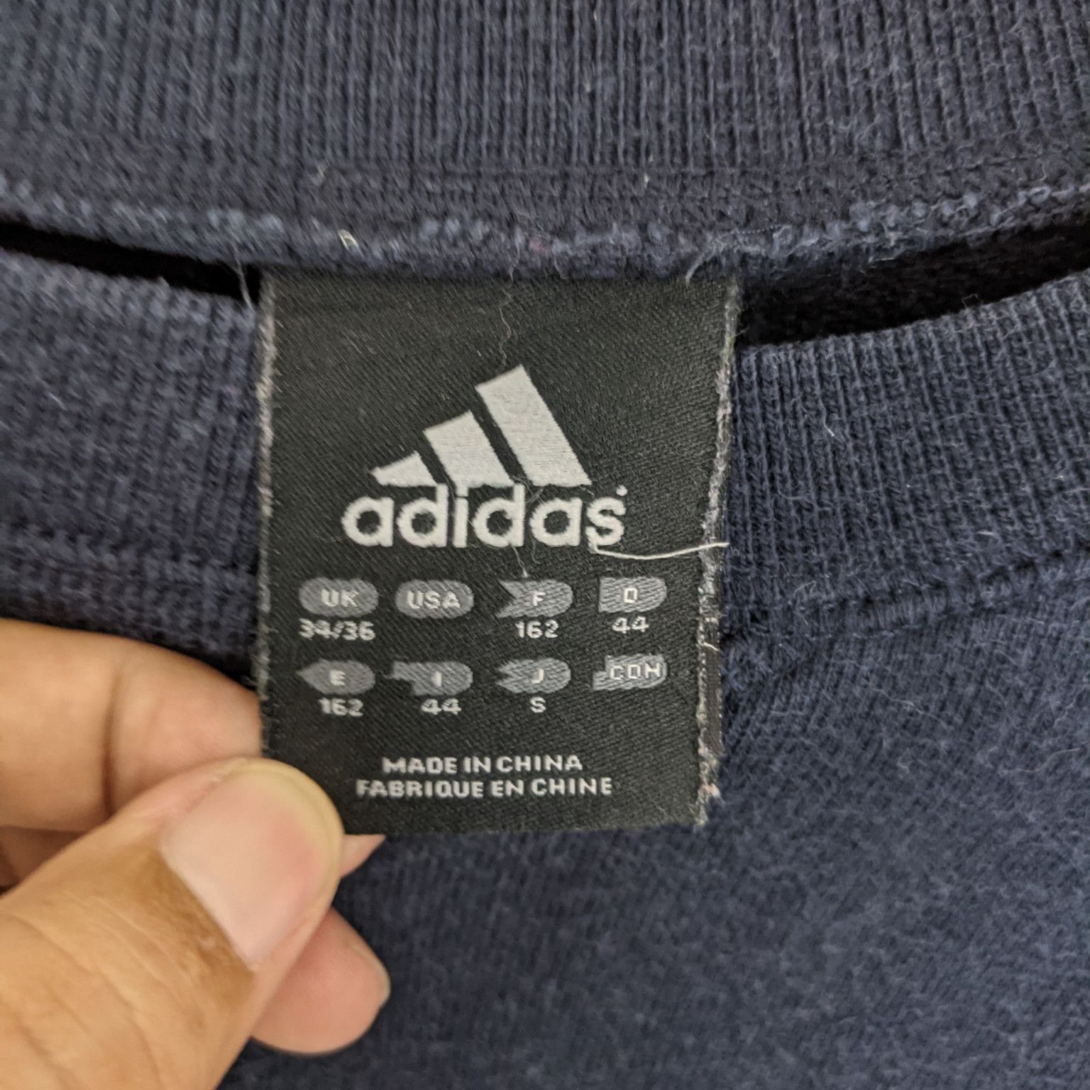 Adidas ADIDAS Small Equipment Logo Plain Jumper Sweatshirt Size US S / EU 44-46 / 1 - 7 Thumbnail