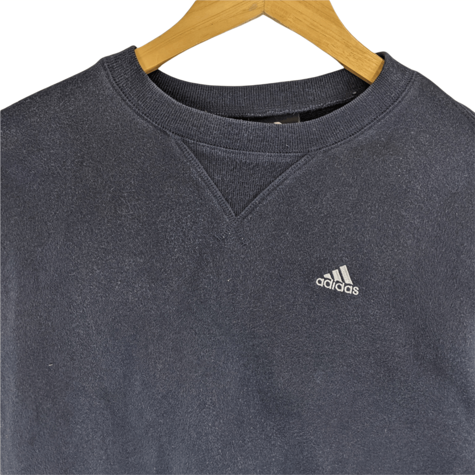 Adidas ADIDAS Small Equipment Logo Plain Jumper Sweatshirt Size US S / EU 44-46 / 1 - 4 Thumbnail
