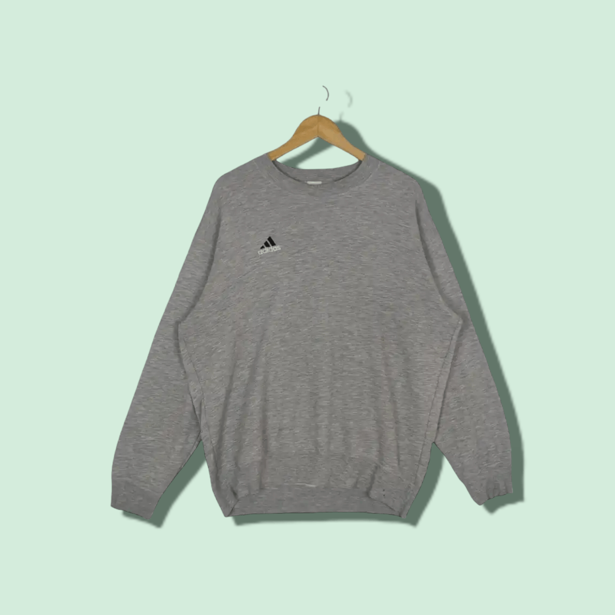 Adidas Vintage 90's ADIDAS Equipment Small Logo Jumper Sweatshirt Size US L / EU 52-54 / 3 - 1 Thumbnail