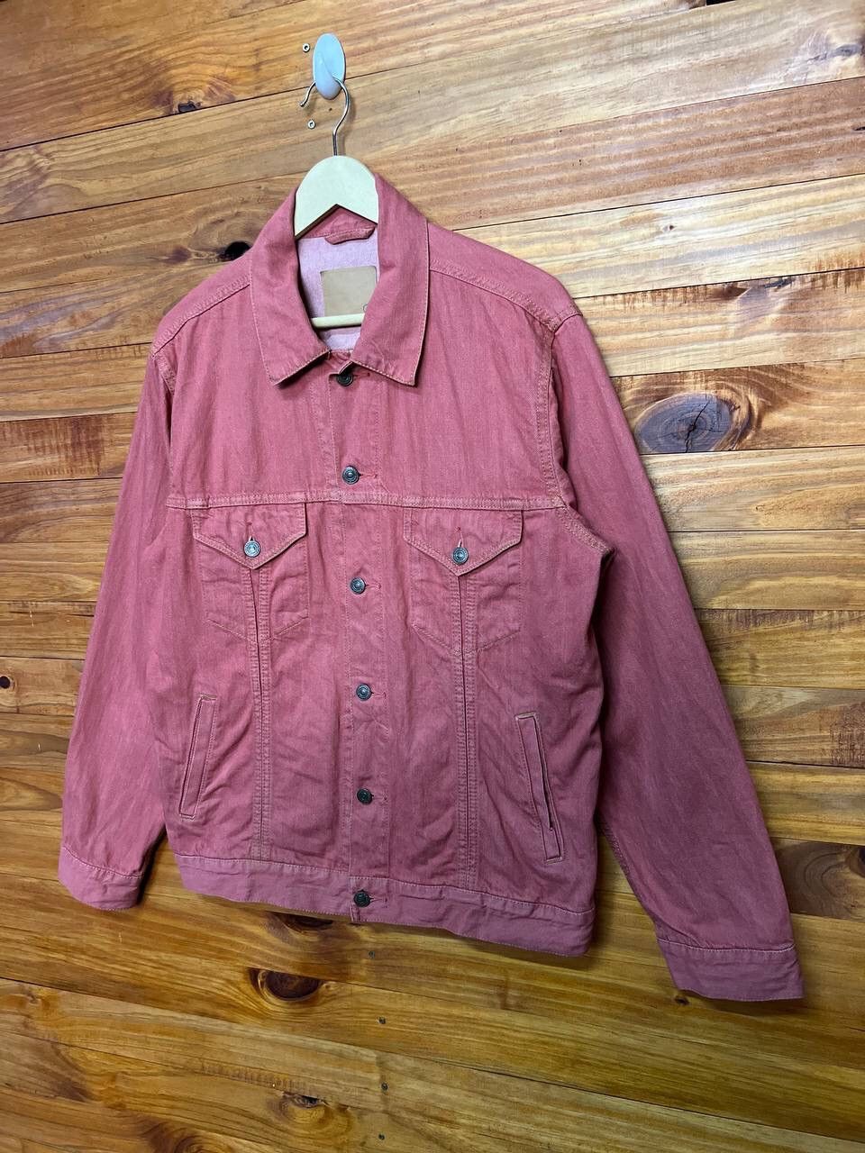 Uniqlo UNIQLO DENIM TRUCKER JACKET Size US L / EU 52-54 / 3 - 3 Thumbnail