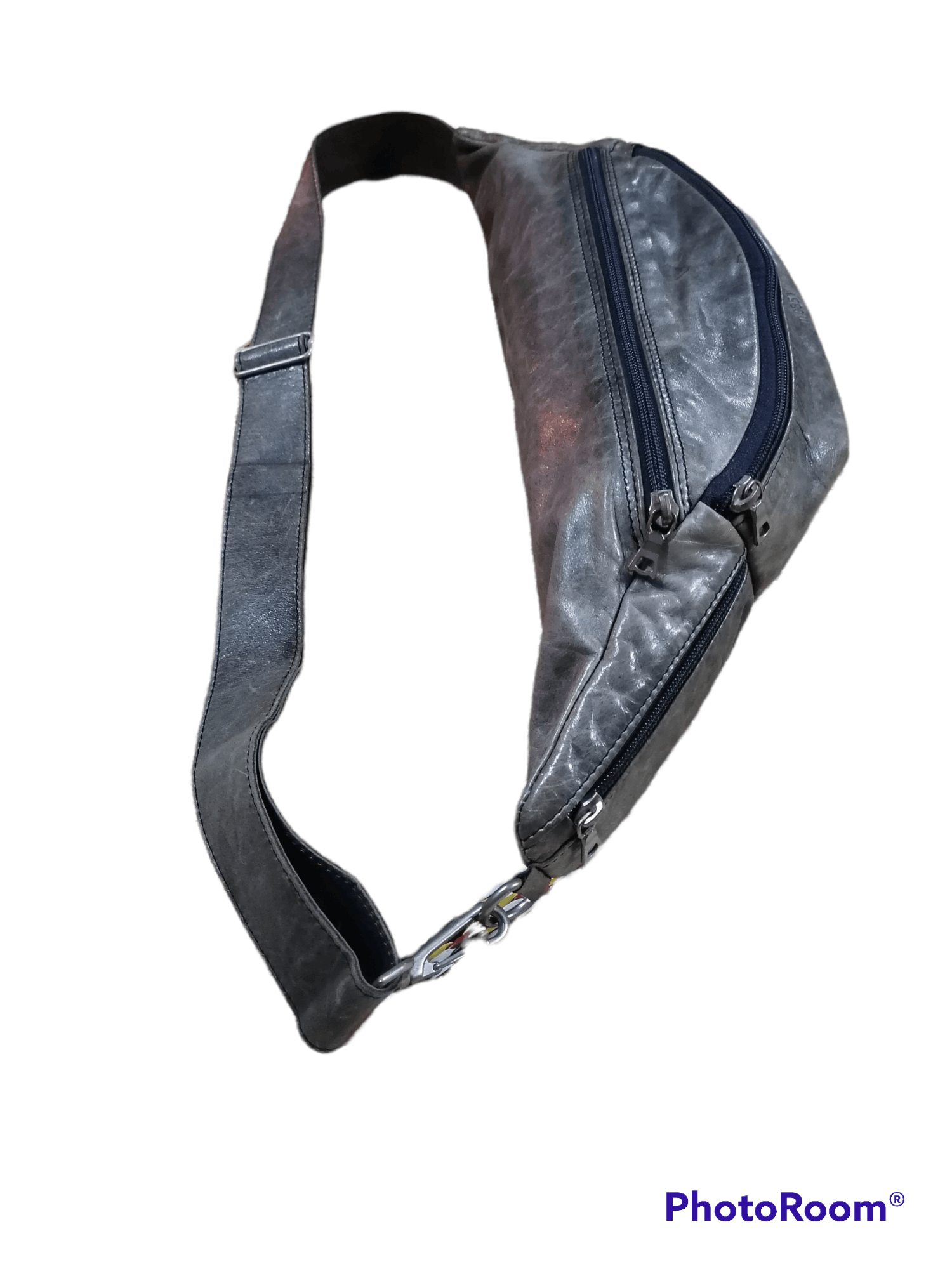 20471120 × Japanese Brand × M0851 M0851 Grey Multipocket Waist / Crossbody Bag Size ONE SIZE - 4 Thumbnail