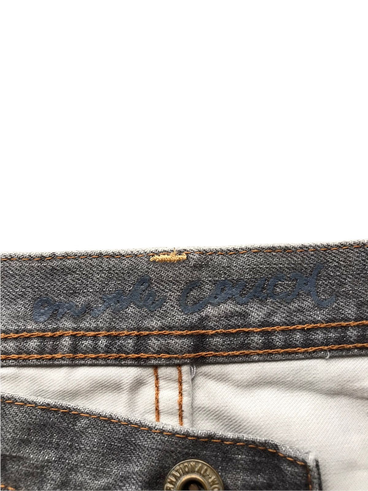 Japanese Brand ON THE COUCH Japan Patchwork Distressed Denim Jeans Size US 30 / EU 46 - 15 Thumbnail