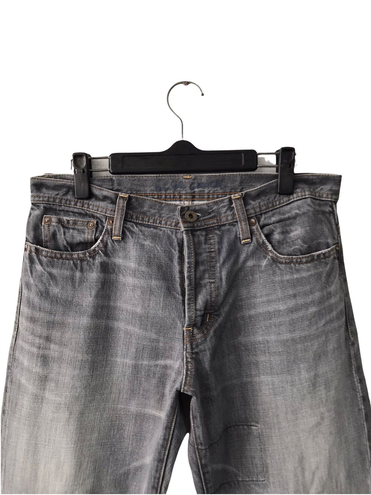 Japanese Brand ON THE COUCH Japan Patchwork Distressed Denim Jeans Size US 30 / EU 46 - 3 Thumbnail