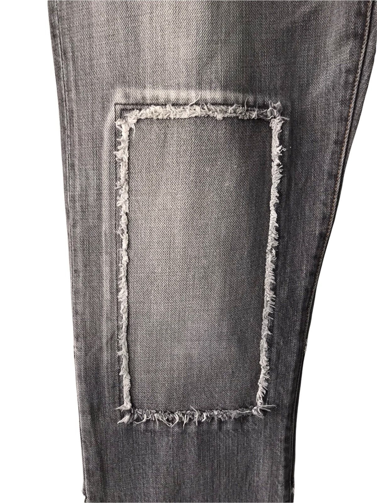 Japanese Brand ON THE COUCH Japan Patchwork Distressed Denim Jeans Size US 30 / EU 46 - 7 Thumbnail