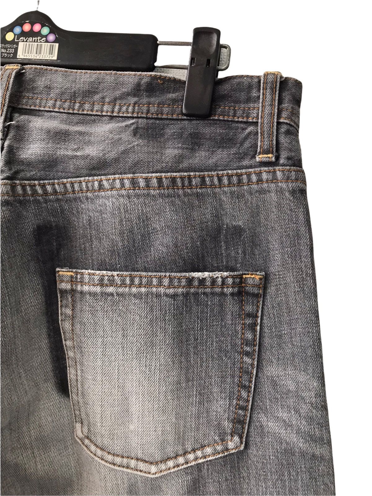 Japanese Brand ON THE COUCH Japan Patchwork Distressed Denim Jeans Size US 30 / EU 46 - 11 Thumbnail
