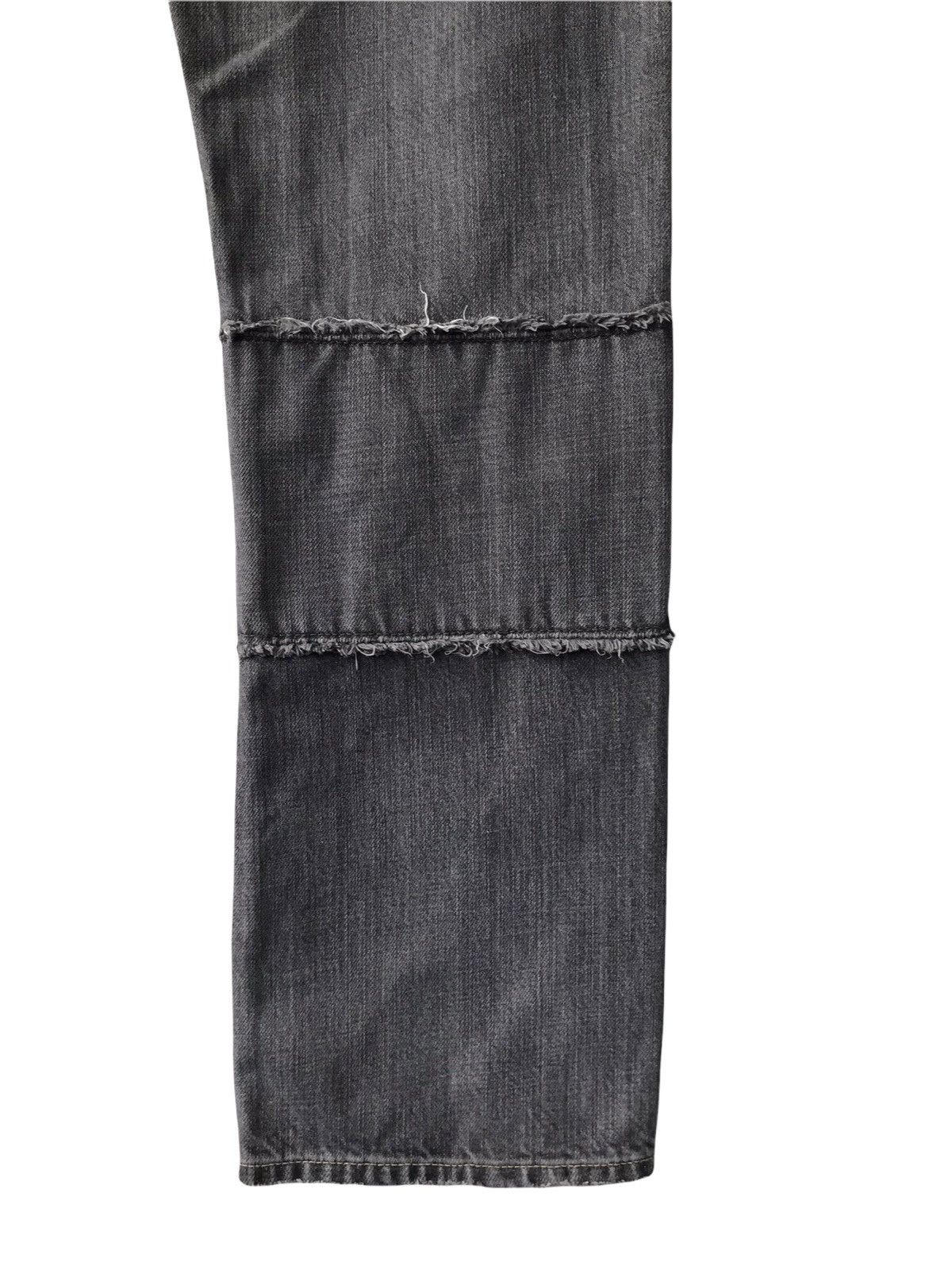 Japanese Brand ON THE COUCH Japan Patchwork Distressed Denim Jeans Size US 30 / EU 46 - 12 Thumbnail