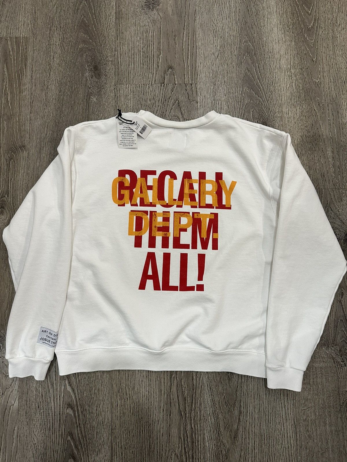 Gallery Dept. Gallery Dept. G-Ball Crewneck Size US L / EU 52-54 / 3 - 3 Thumbnail