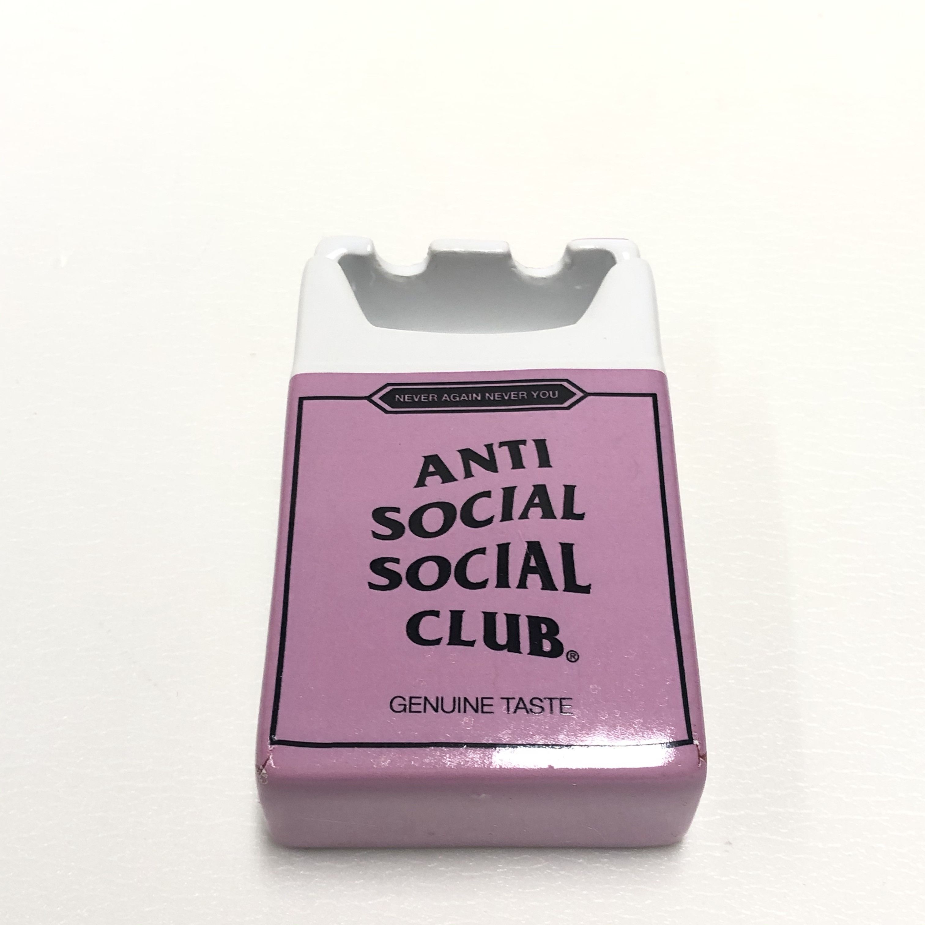 Anti Social Social Club DS ASSC Black Logo Reminisce Pink Ashtray Supreme bape kith Size ONE SIZE - 7 Thumbnail