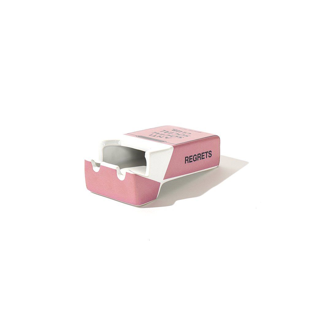 Anti Social Social Club DS ASSC Black Logo Reminisce Pink Ashtray Supreme bape kith Size ONE SIZE - 5 Thumbnail