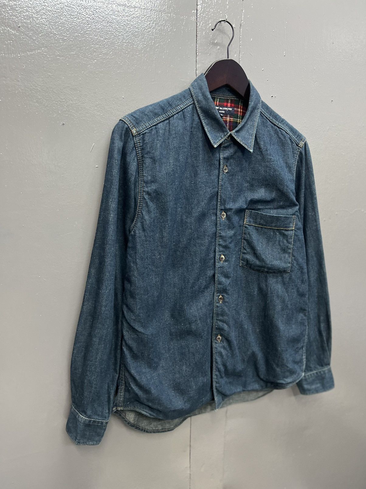 Comme des Garcons ARCHIVE🔥COMME des GARÇONS DENIM SHIRT Size US S / EU 44-46 / 1 - 2 Thumbnail