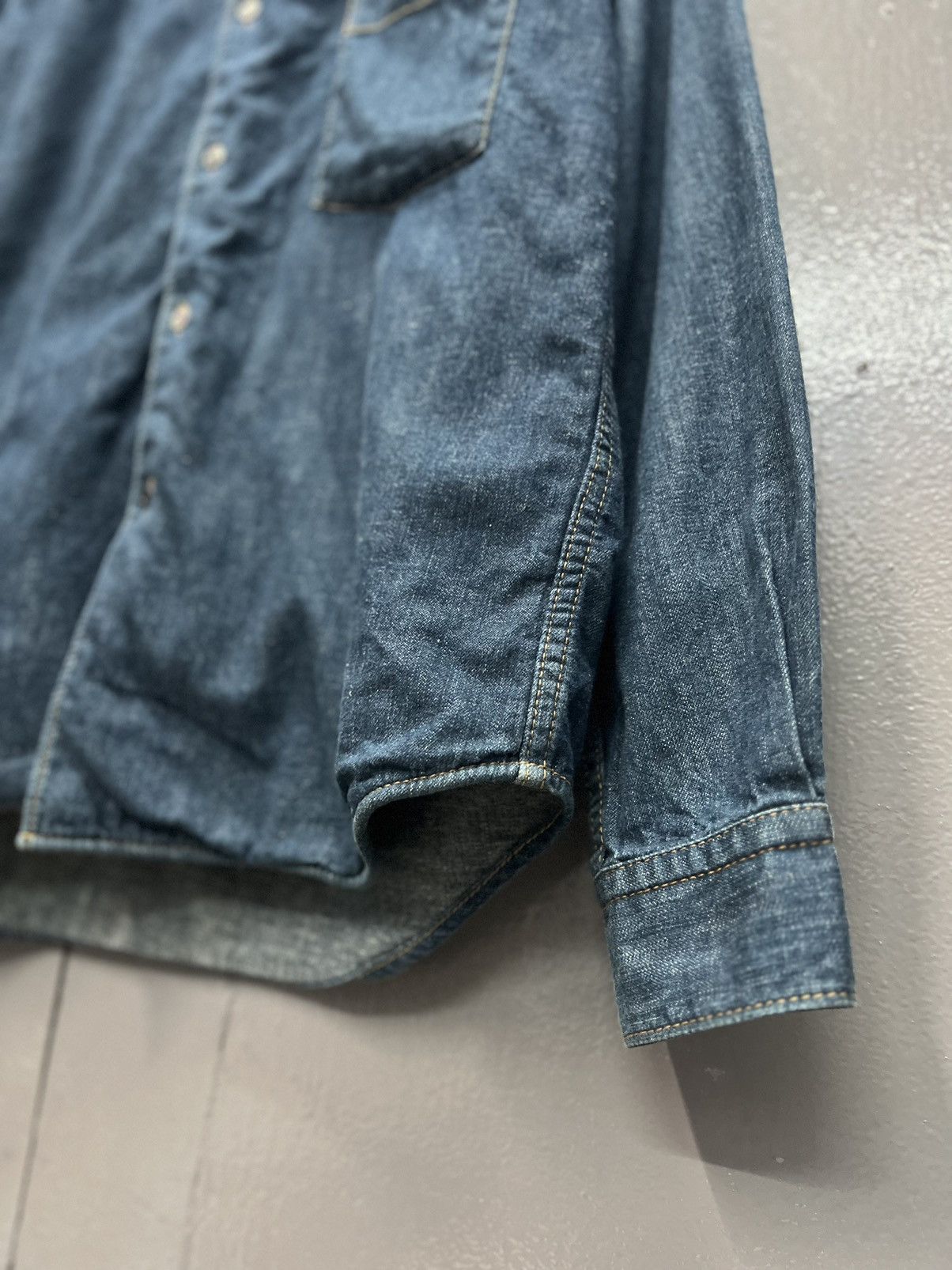 Comme des Garcons ARCHIVE🔥COMME des GARÇONS DENIM SHIRT Size US S / EU 44-46 / 1 - 7 Thumbnail
