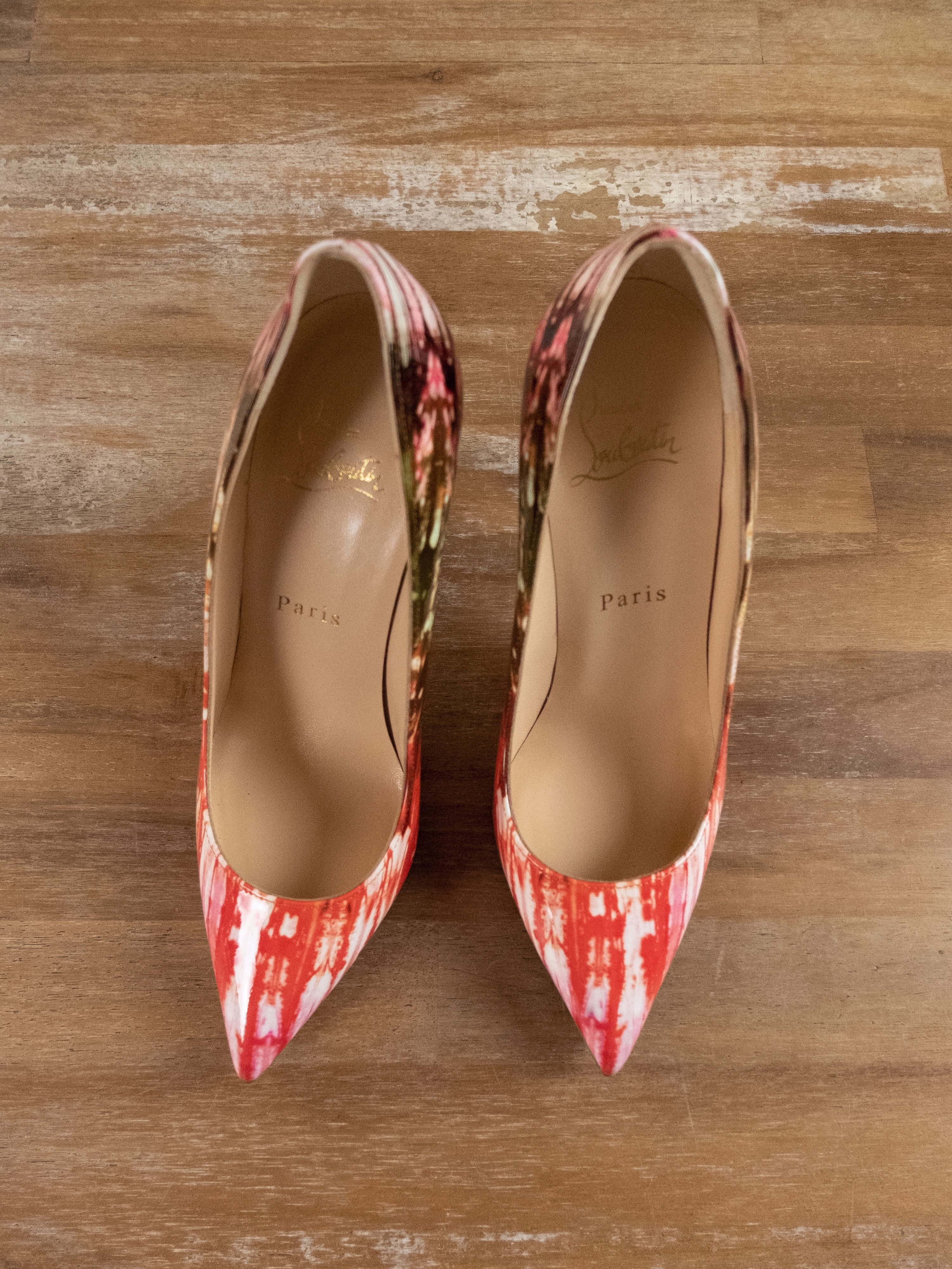 Christian Louboutin CHRISTIAN LOUBOUTIN Pigalle Bazin patent leather pumps 36 6 Size US 6 / IT 36 - 2 Thumbnail