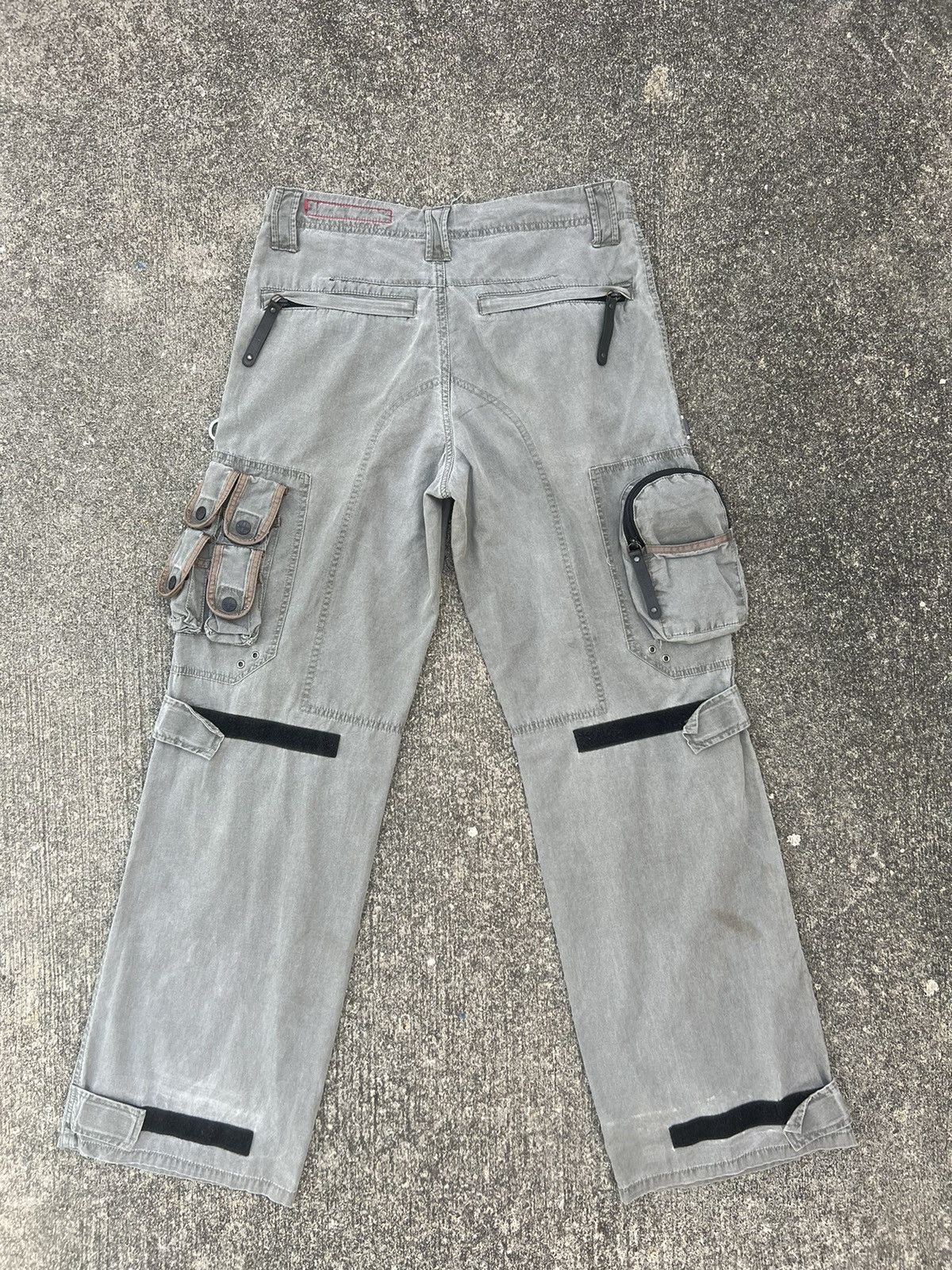 Vintage Vintage Tough Jeans Smith Baggy Tactical Cargo Trouser Size US 30 / EU 46 - 5 Thumbnail