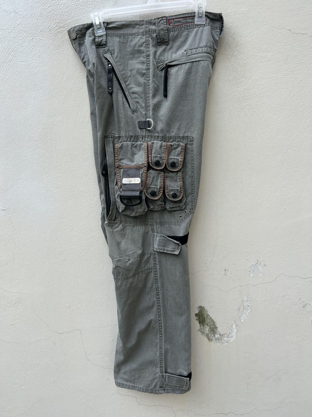 Vintage Vintage Tough Jeans Smith Baggy Tactical Cargo Trouser Size US 30 / EU 46 - 21 Thumbnail